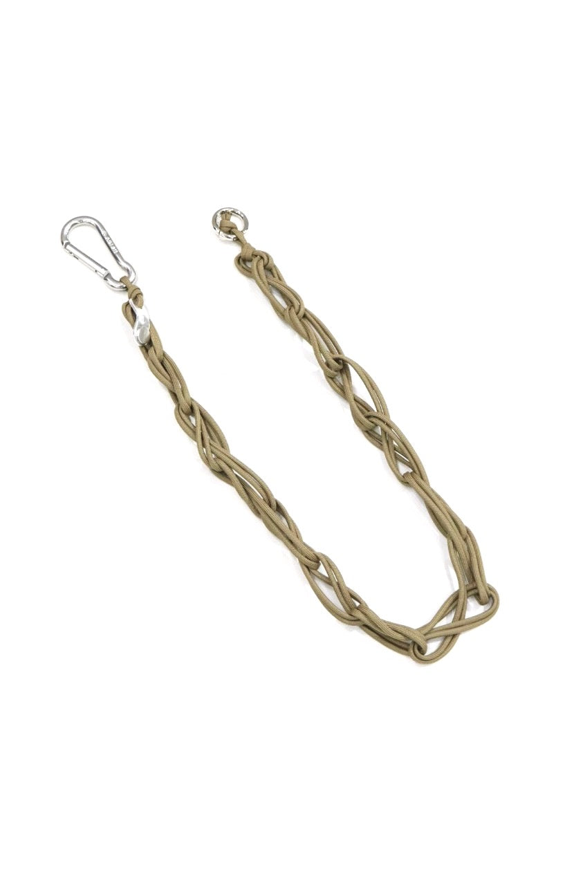 NULABEL  ROPE CARABINER(BEIGE)