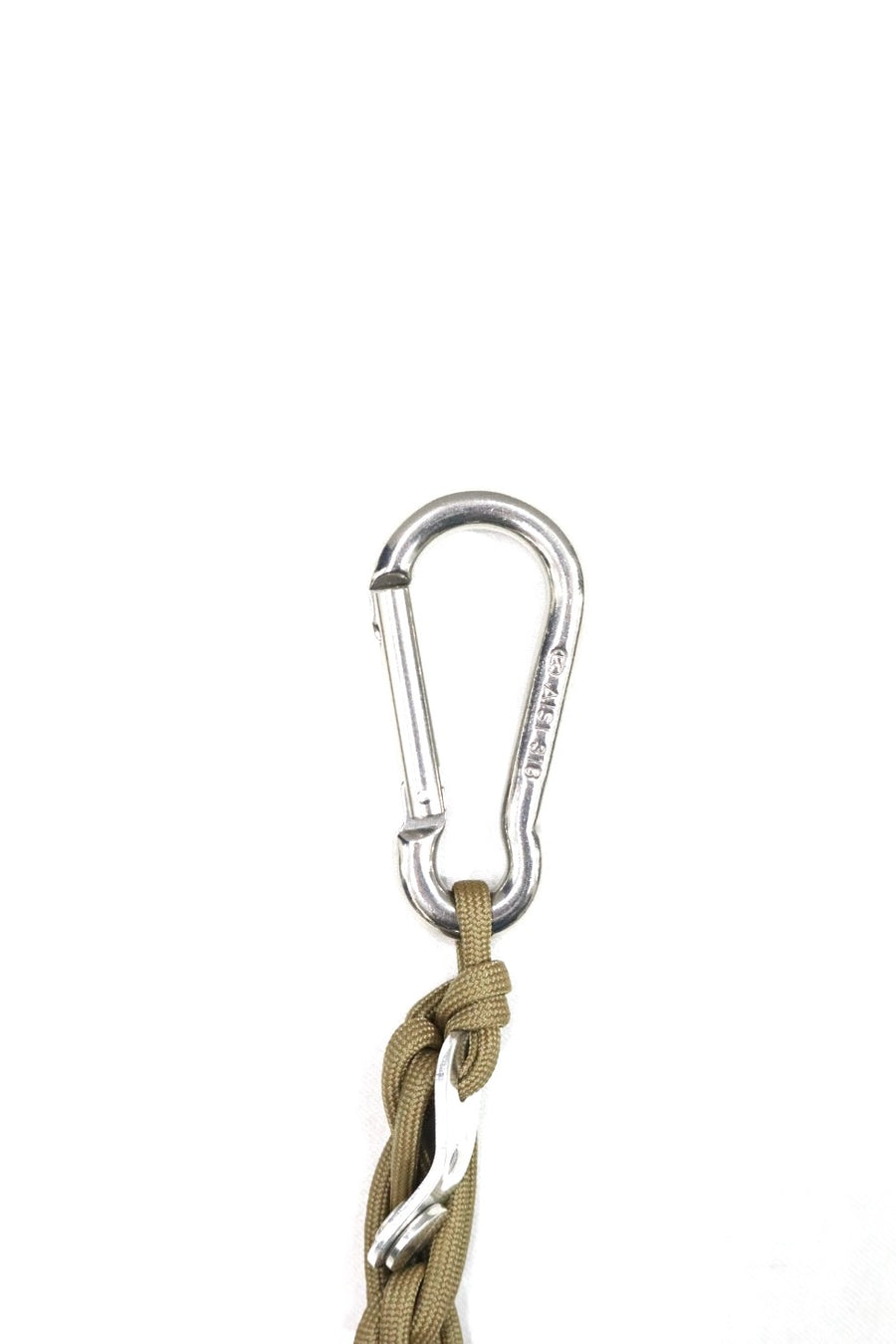 NULABEL  ROPE CARABINER(BEIGE)