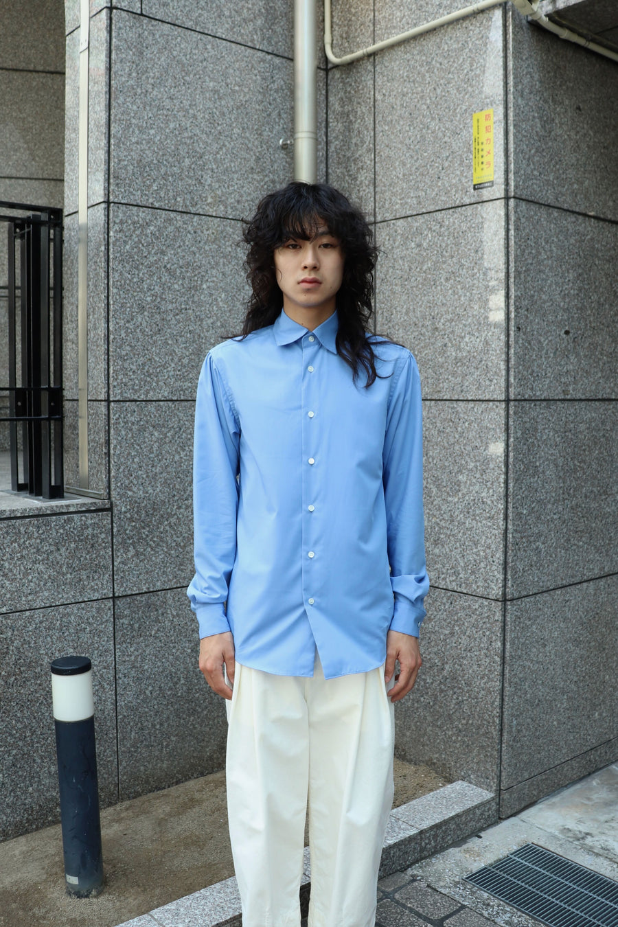 SOSHIOTSUKI(ソウシオオツキ)のMANICA CAMICIA DRESS SHIRT SAXE-2の