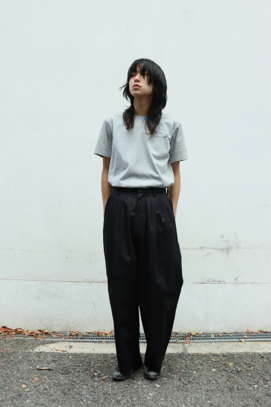MASU(エムエーエスユー)の6 TUCK TROUSERS BLACKの通販｜PALETTE art