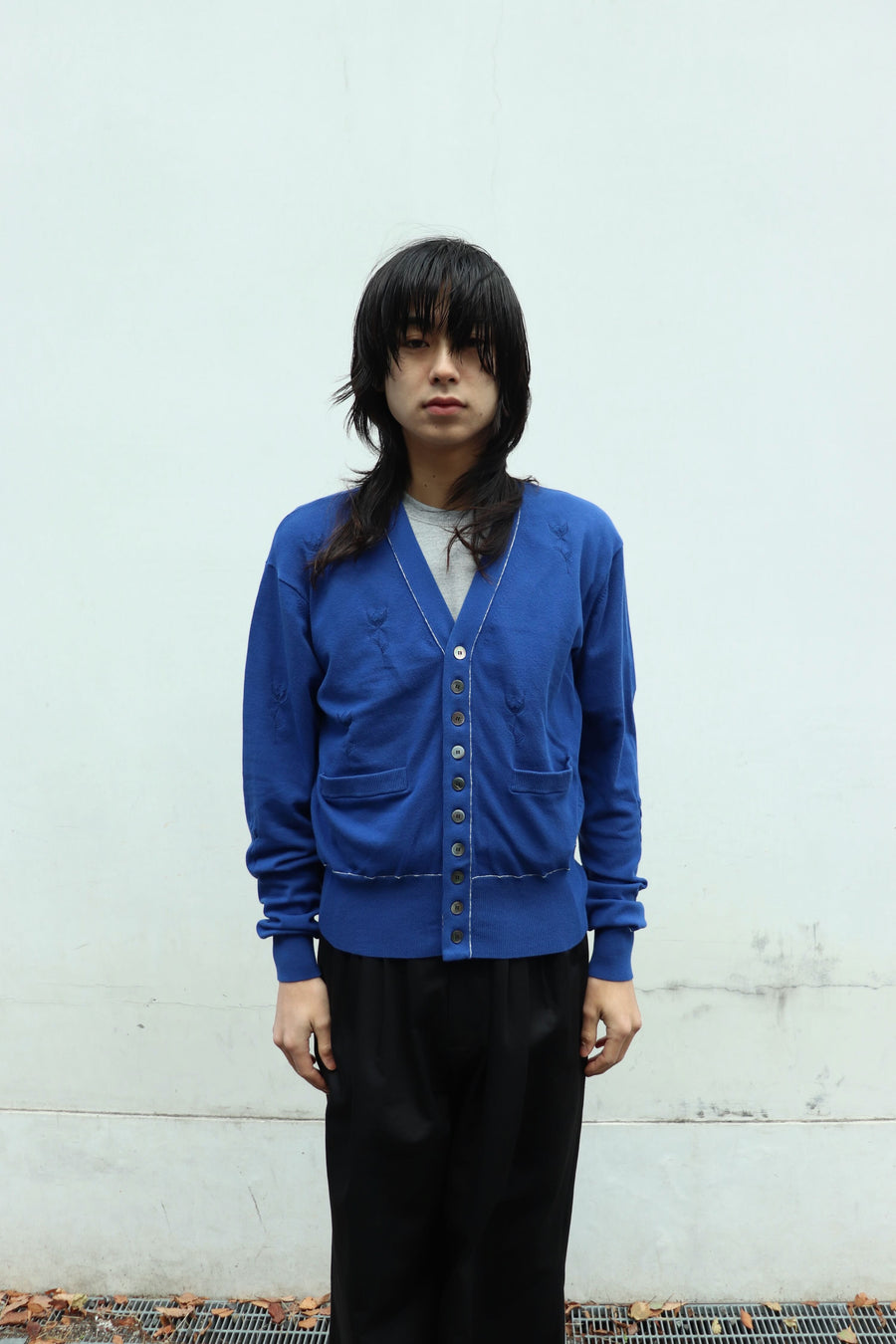 MASU(エムエーエスユー)のMB 10 BUTTONS CARDIGAN BLUEの通販｜PALETTE