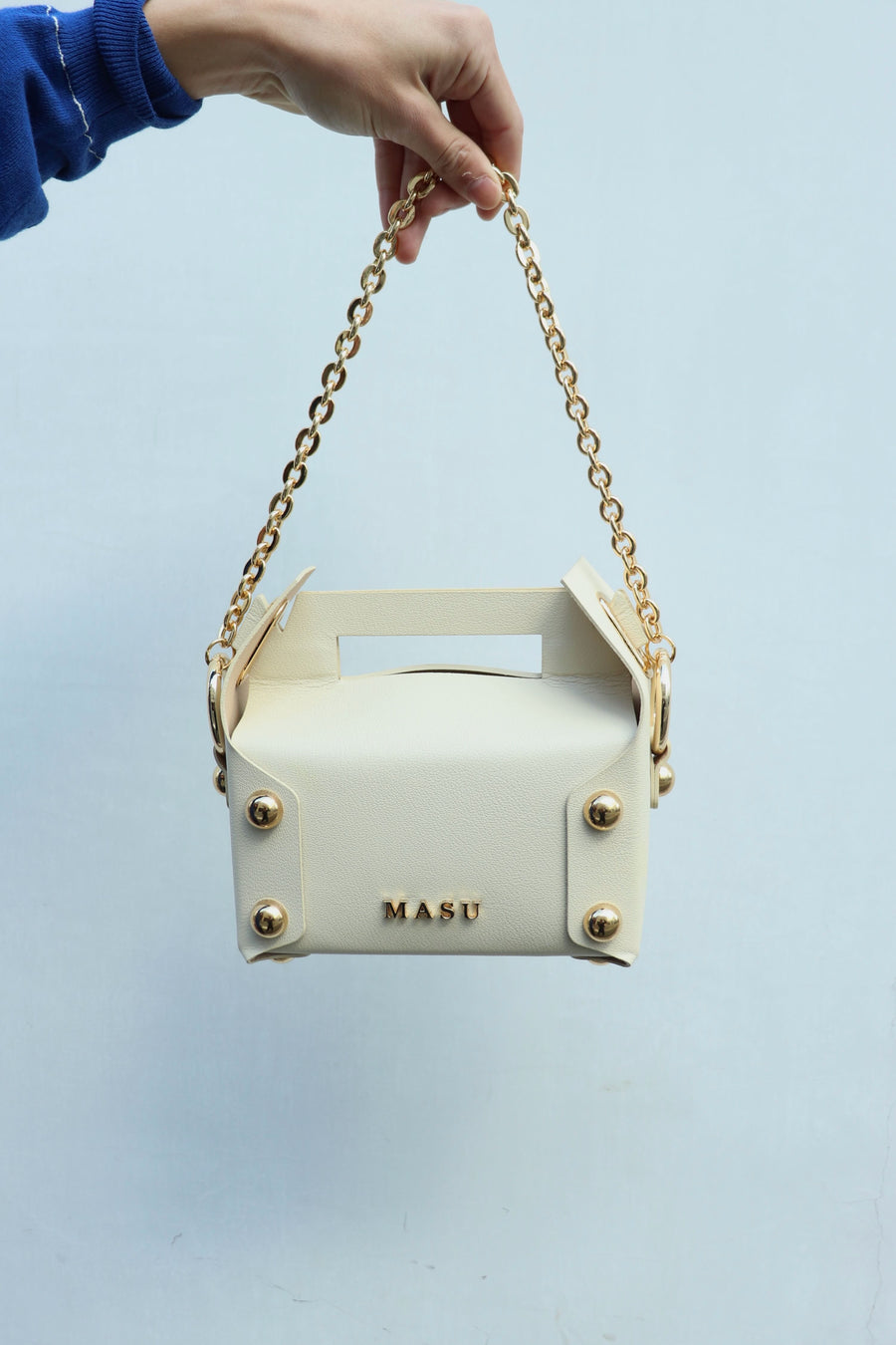 MASU(エムエーエスユー)のLEATHER CAKE BAG CREAM(バッグ)の通販