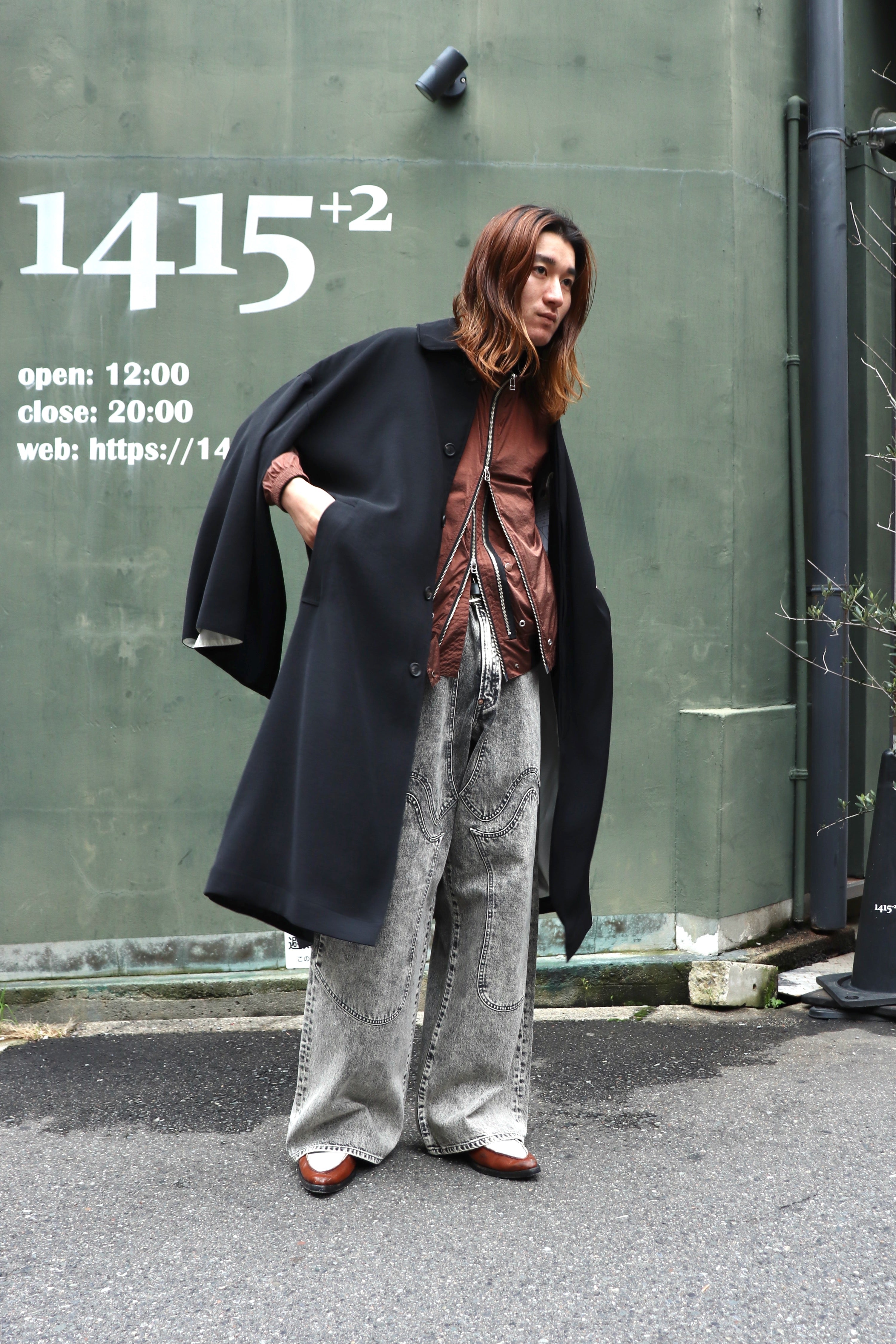 BED J.W. FORD(ベッドフォード)のLayered MA-1 BROWNの通販｜PALETTE 