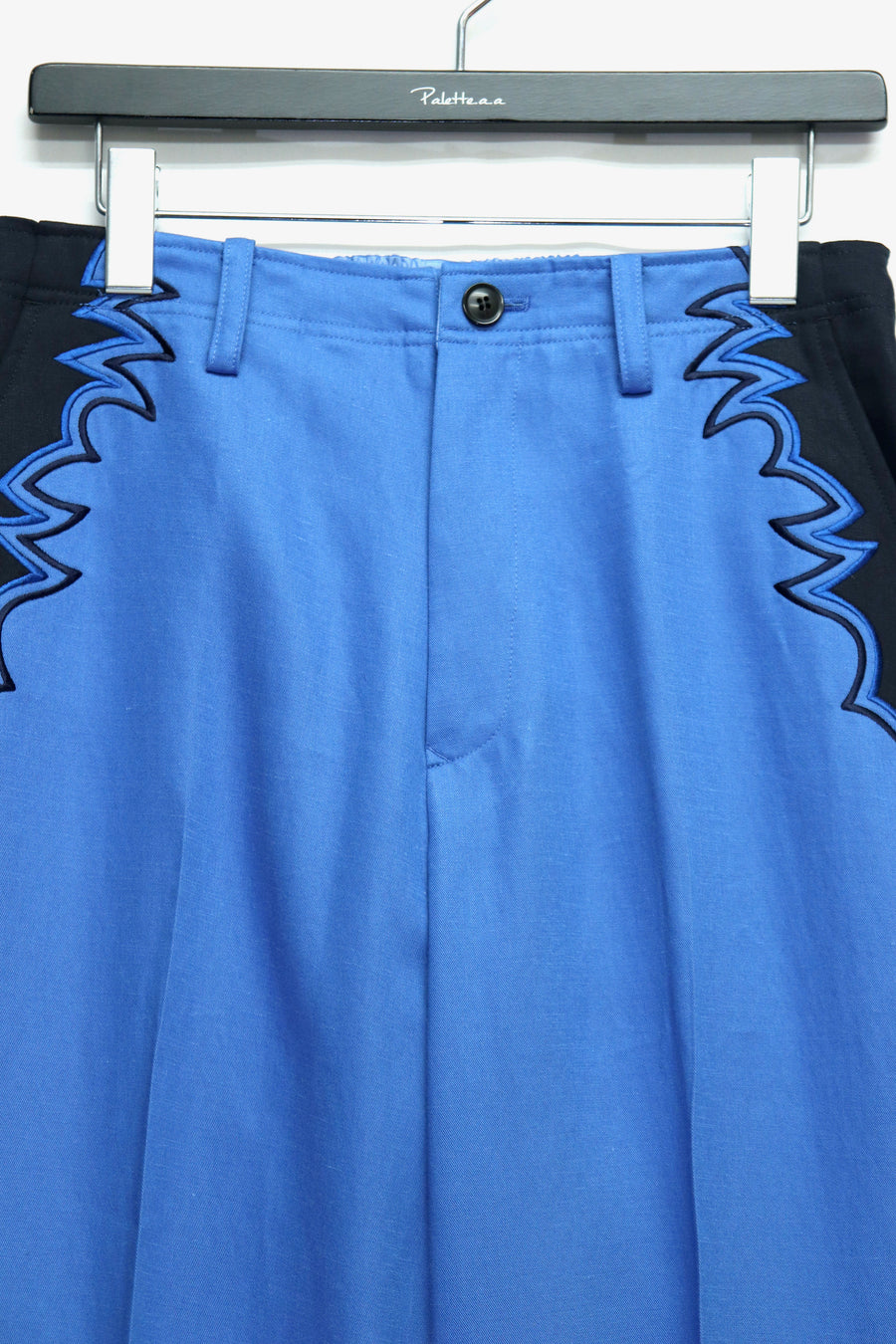 TOGA VIRILIS  Embroidery western pants(L.BLUE)