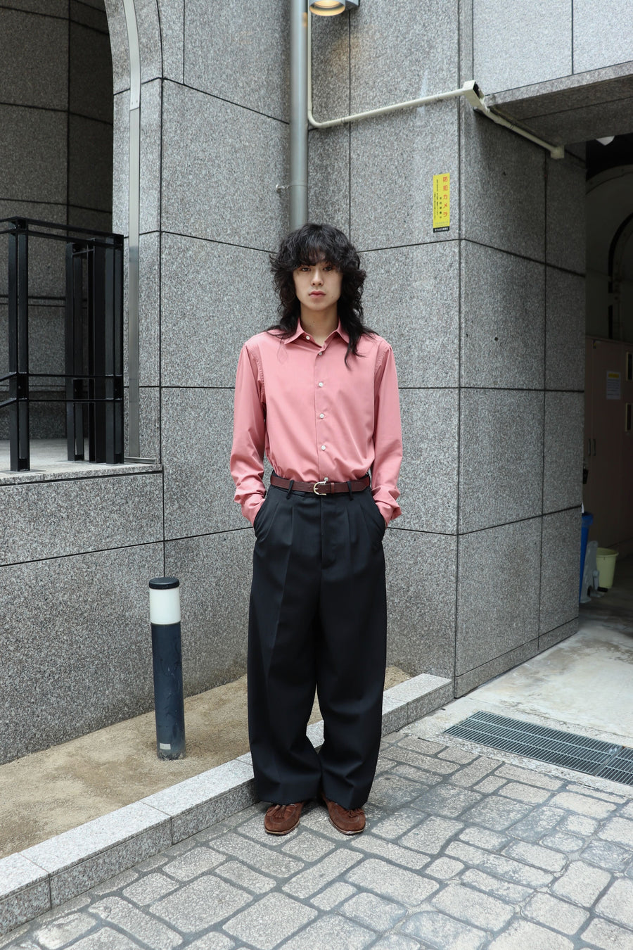 SOSHIOTSUKI(ソウシオオツキ)のMANICA CAMICIA DRESS SHIRT PINKの通販