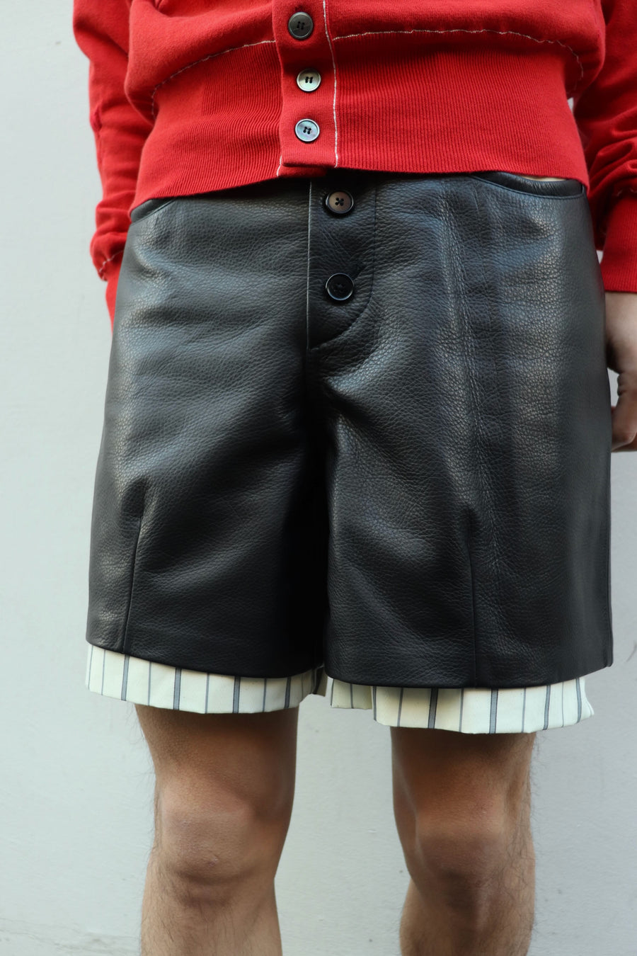 MASU(エムエーエスユー)のLEATHER SHORTSの通販｜PALETTE art aliveの