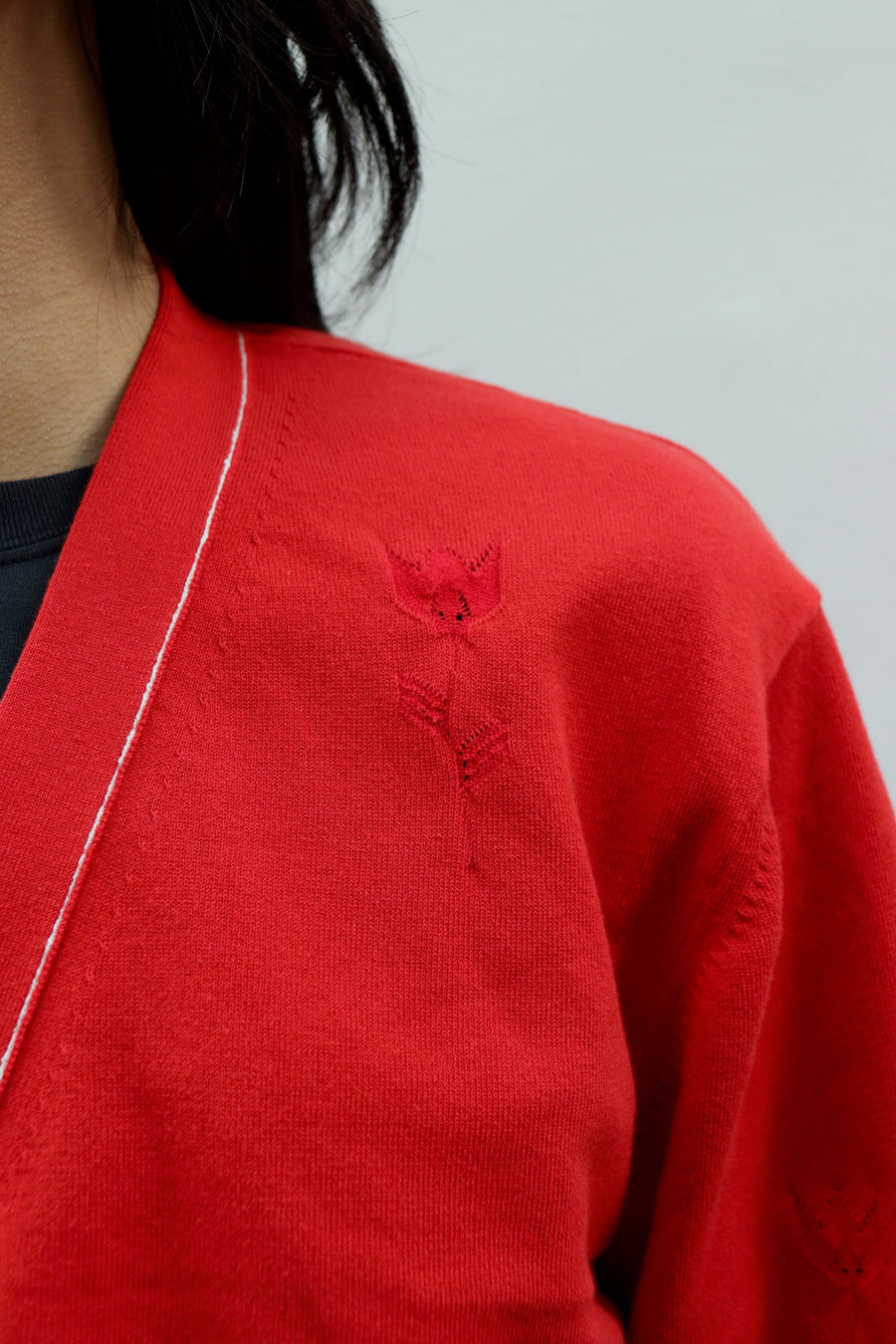 MASU(エムエーエスユー)のMB 10 BUTTONS CARDIGAN REDの通販｜PALETTE