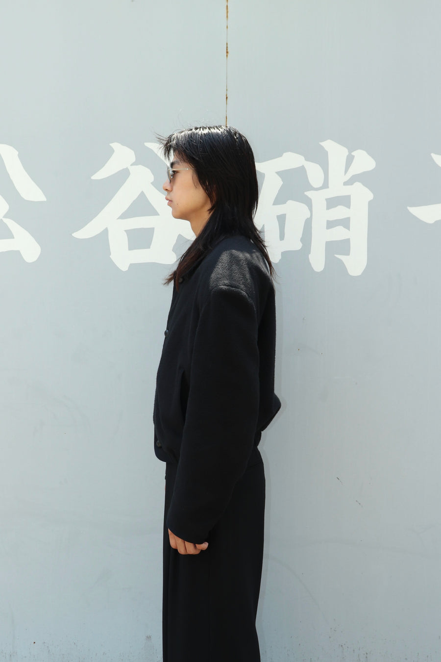 SOSHIOTSUKI  BIG SHOULDER FLEECE BLOUSON