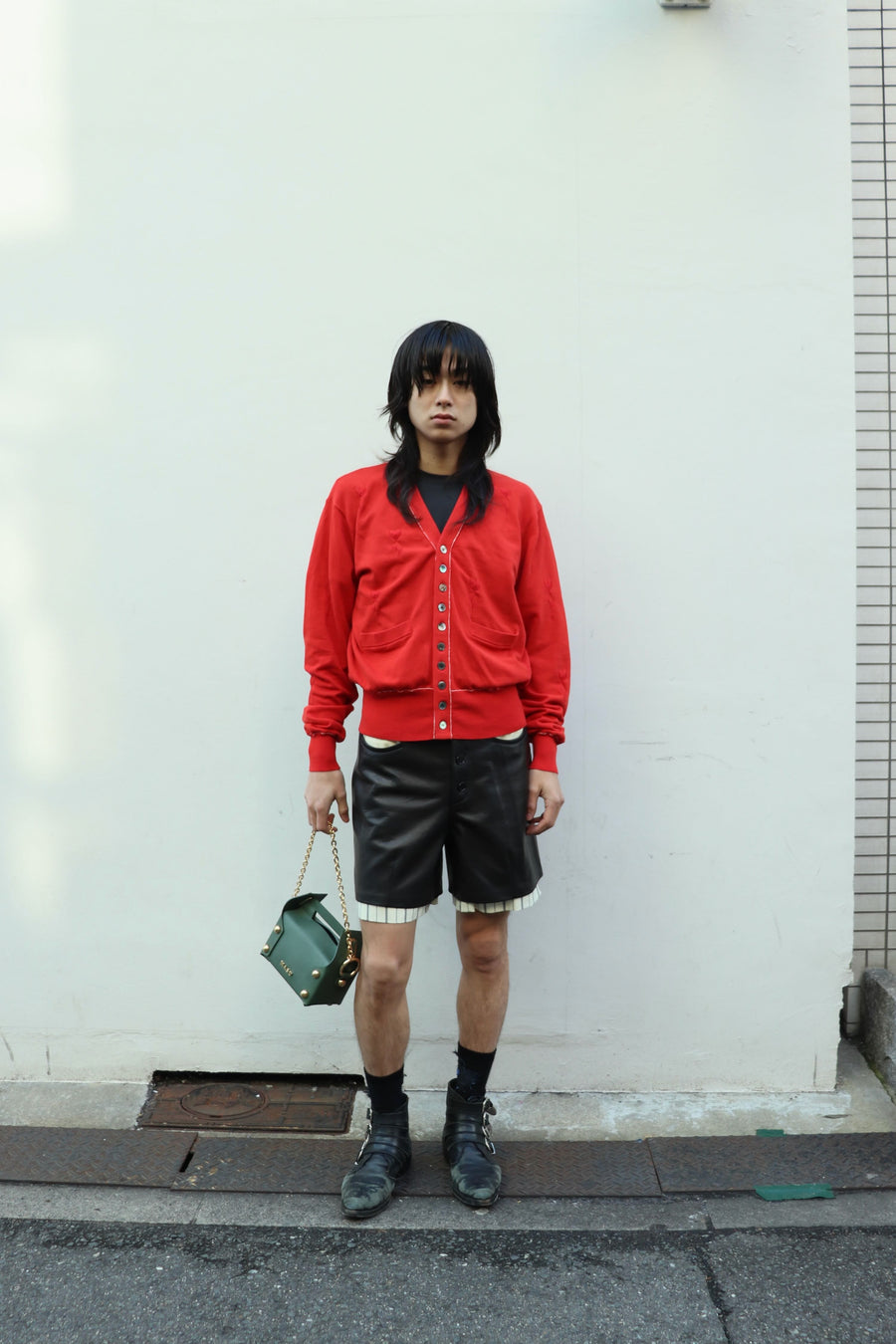 MASU(エムエーエスユー)のMB 10 BUTTONS CARDIGAN REDの通販｜PALETTE