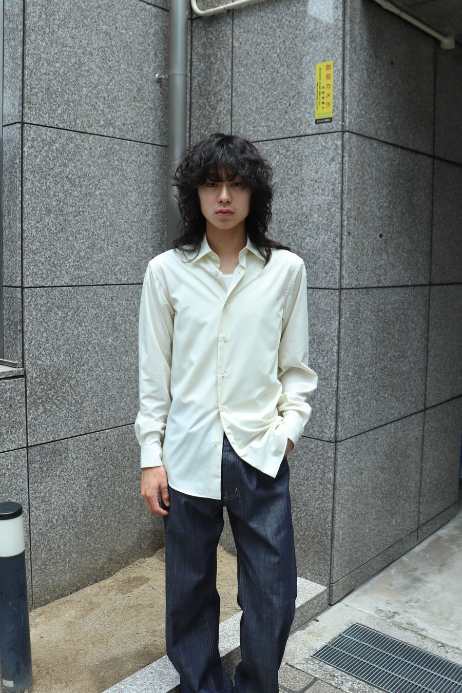 SOSHIOTSUKI(ソウシオオツキ)のMANICA CAMICIA DRESS SHIRT BEIGEの