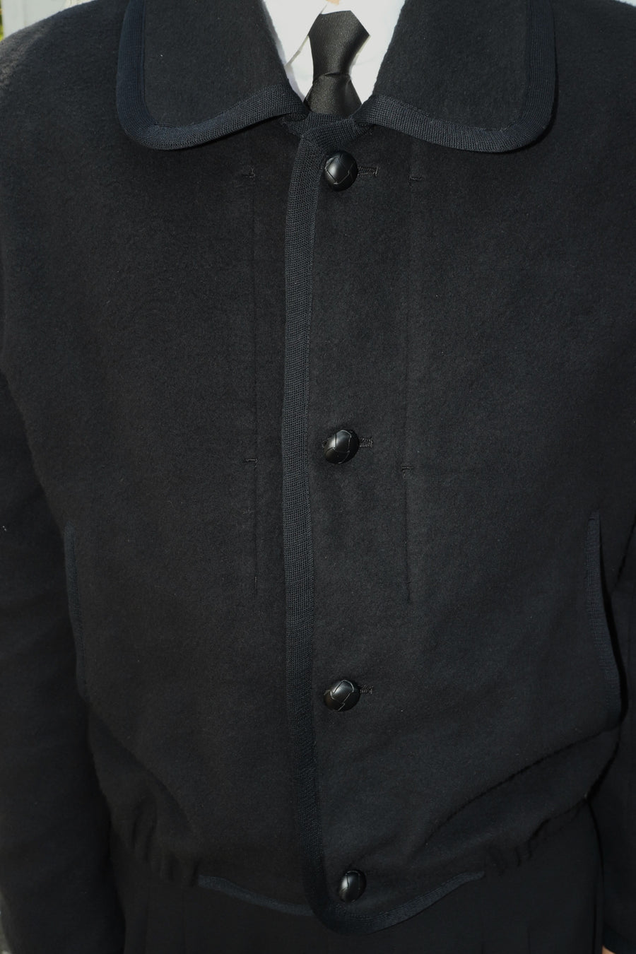 SOSHIOTSUKI  BIG SHOULDER FLEECE BLOUSON