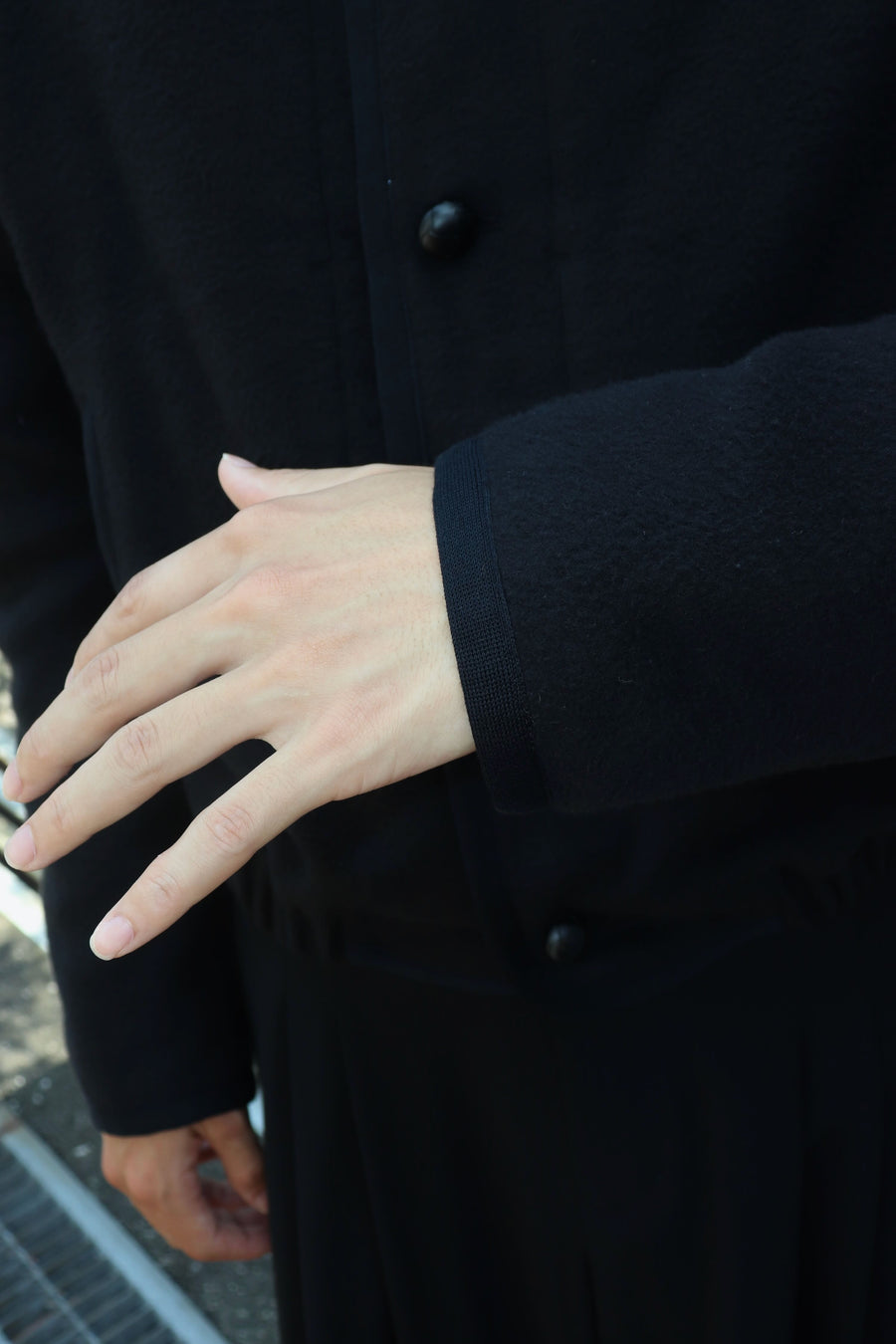 SOSHIOTSUKI  BIG SHOULDER FLEECE BLOUSON