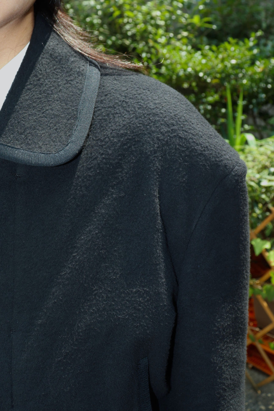 SOSHIOTSUKI  BIG SHOULDER FLEECE BLOUSON