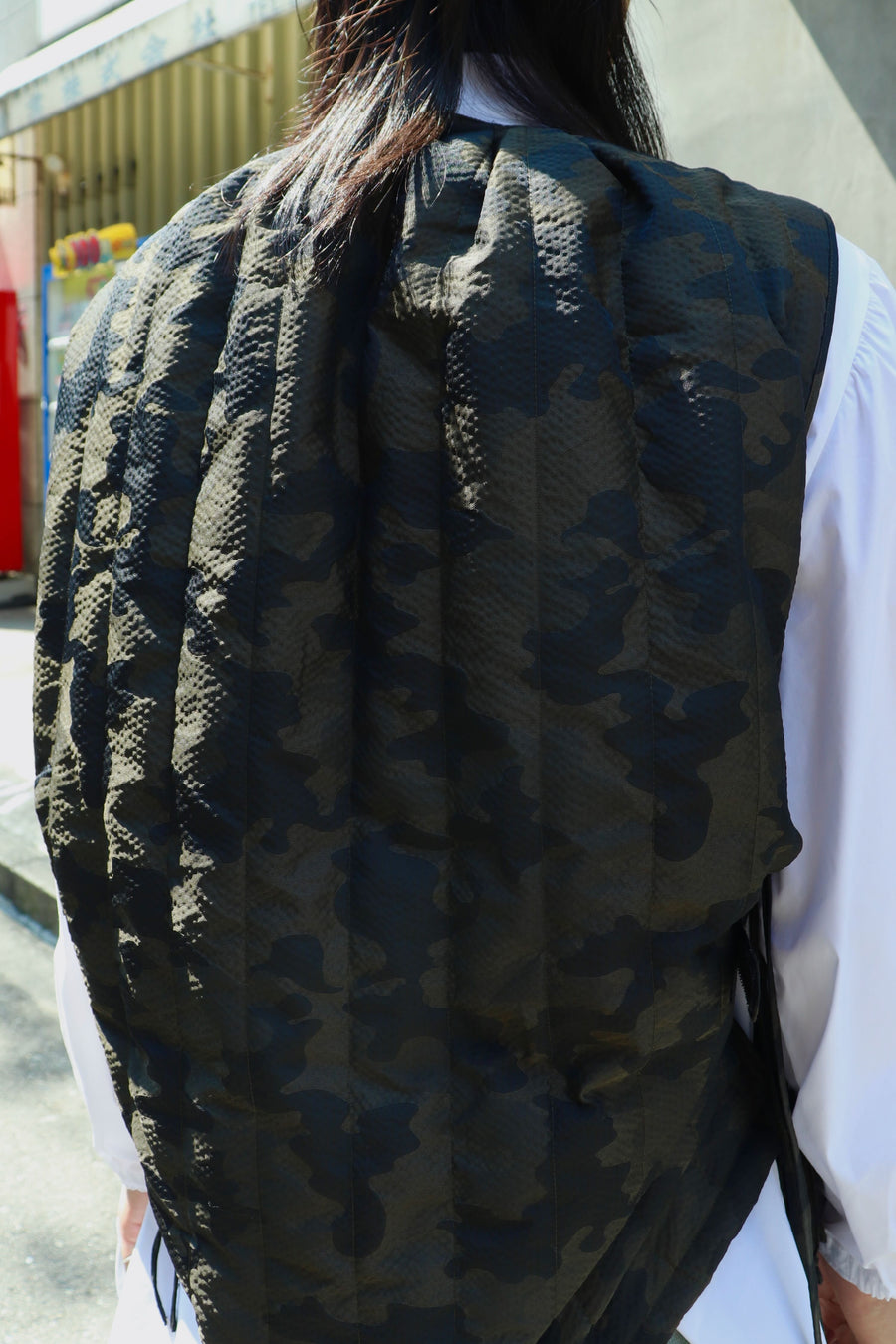 ANDERSSON BELL  CAMOUFLAGE PADDED TURTLE VEST