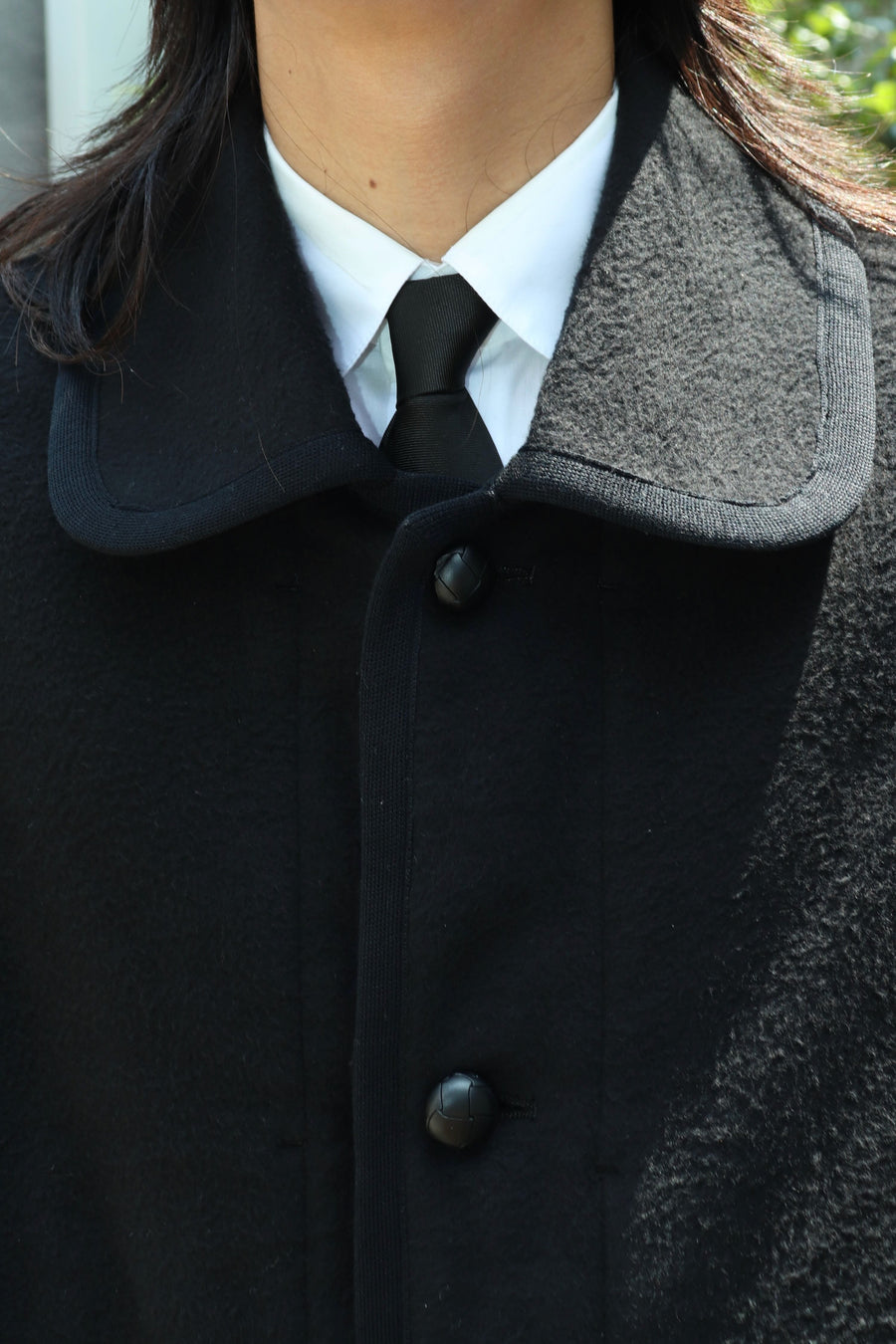 SOSHIOTSUKI  BIG SHOULDER FLEECE BLOUSON