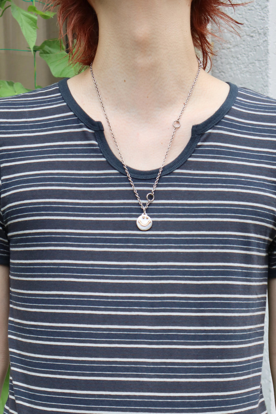 SUGARHILL  STRIPE TIGHT TEE(DARK NAVY)