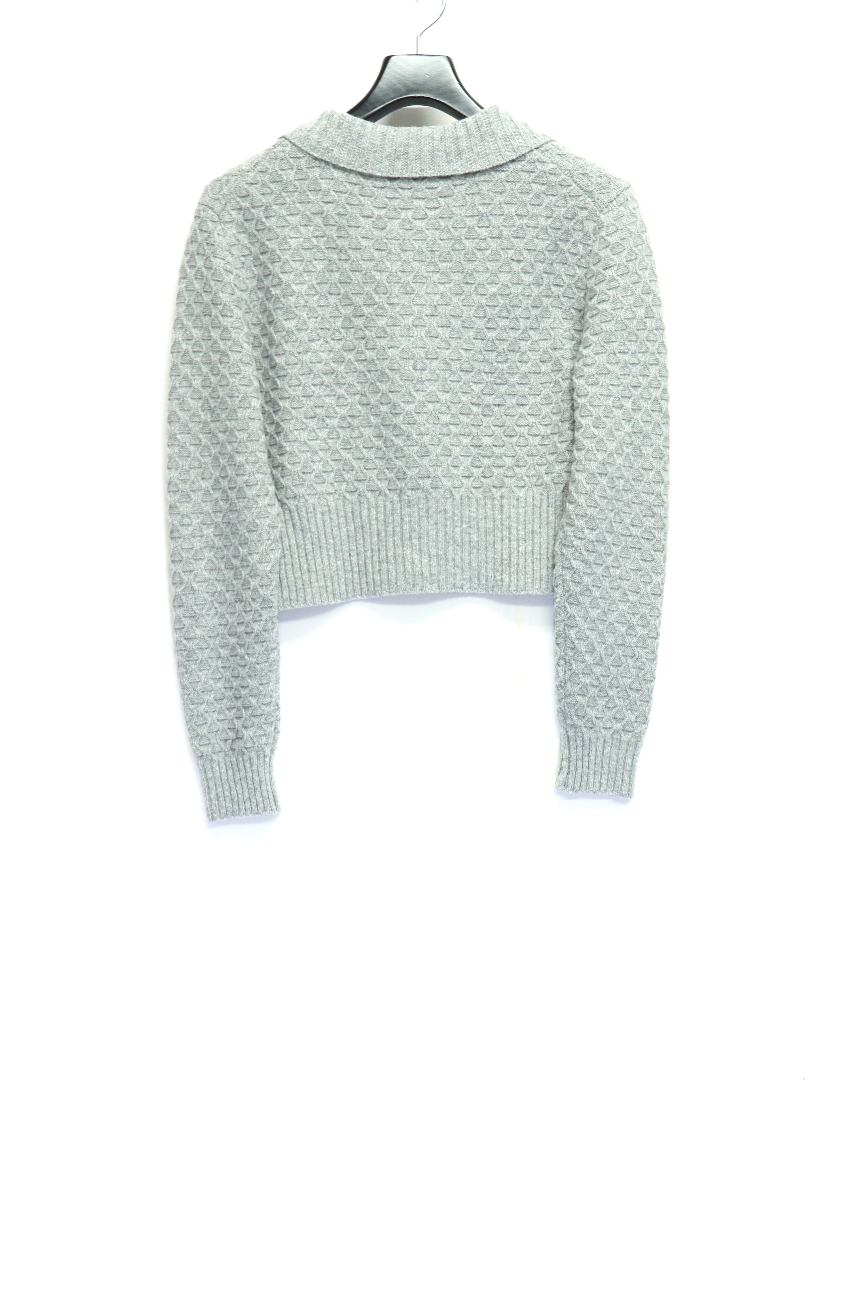 SOSHIOTSUKI(ソウシオオツキ)のSHORT KNIT CARDIGAN GRAYの通販