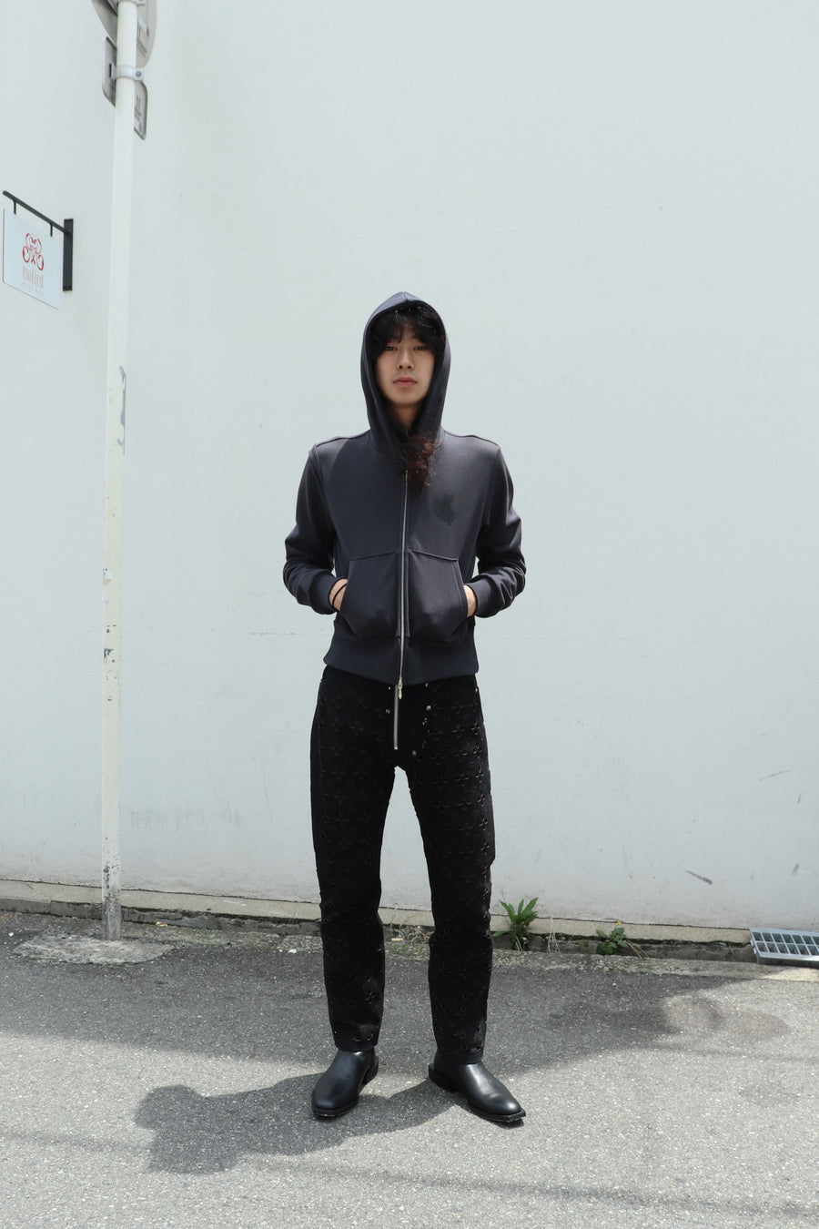 MASU(エムエーエスユー)のFLOWER-CUT LEATHER PANTSの通販｜PALETTE
