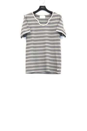 SUGARHILL  STRIPE TIGHT TEE(SMOKE BLUE)