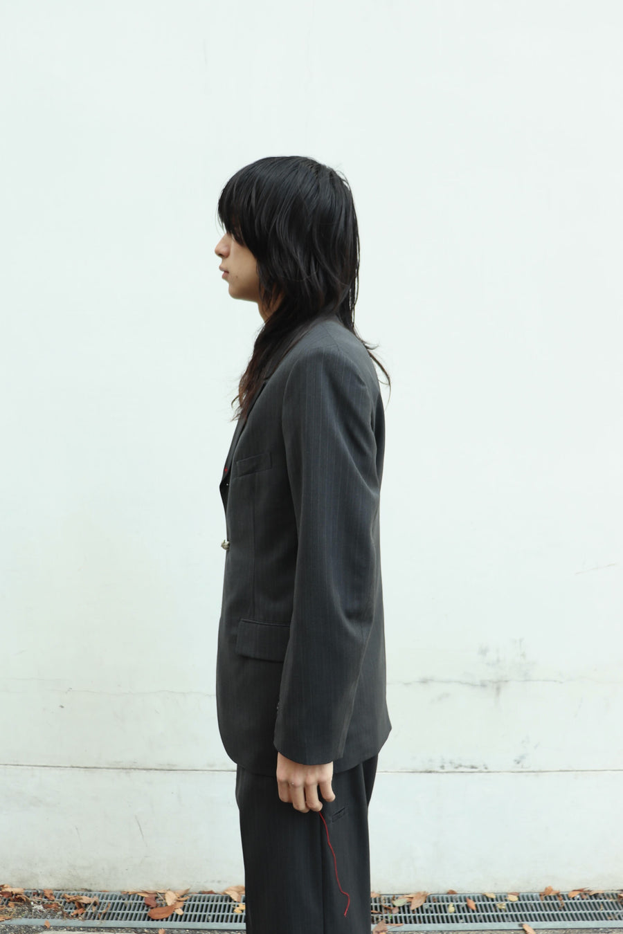 ジャケット・アウター MASU 26SS RED BAR TACK TAILORED JACKET MASU RED BAR TACK TAILORED JACKET （STONE GRAY） - Osaka / Kyoto