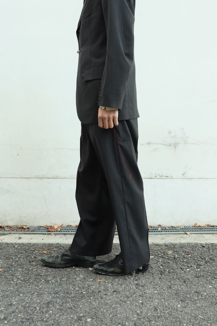 MASU(エムエーエスユー)のRED ANGEL WIDE TROUSERS BLACKの通販