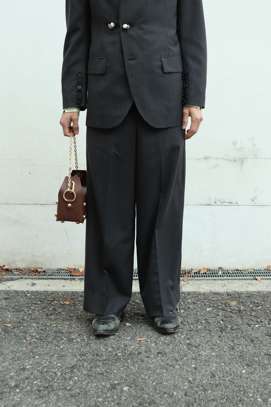 MASU(エムエーエスユー)のRED ANGEL WIDE TROUSERS BLACKの通販