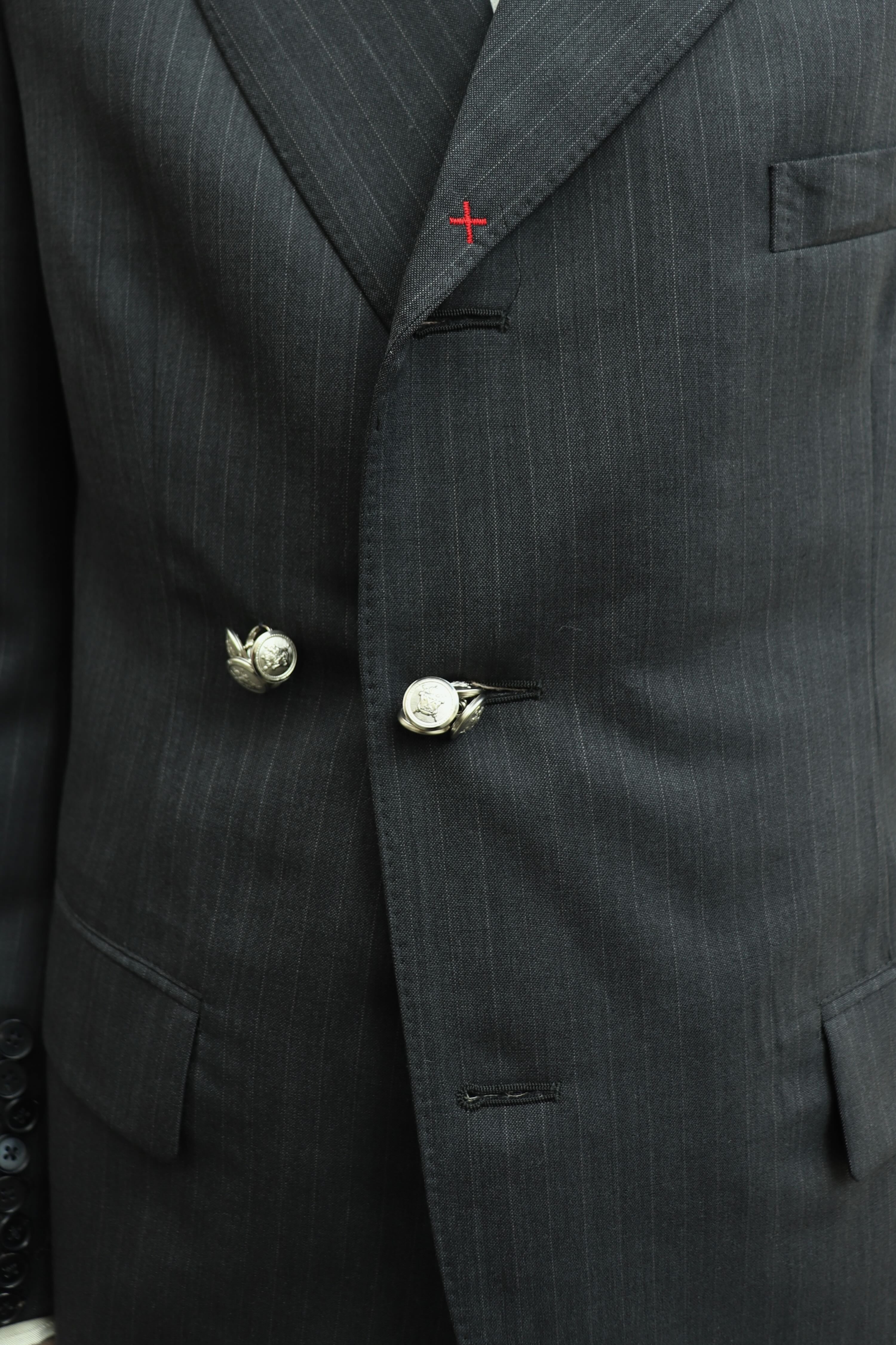 MASU(エムエーエスユー)のRED BAR TACK TAILORED JACKET BLACKの通販