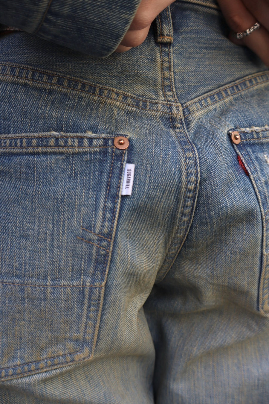 SUGARHILL(シュガーヒル)のDESTRESSED MODERN DENIM PAINTERの通販