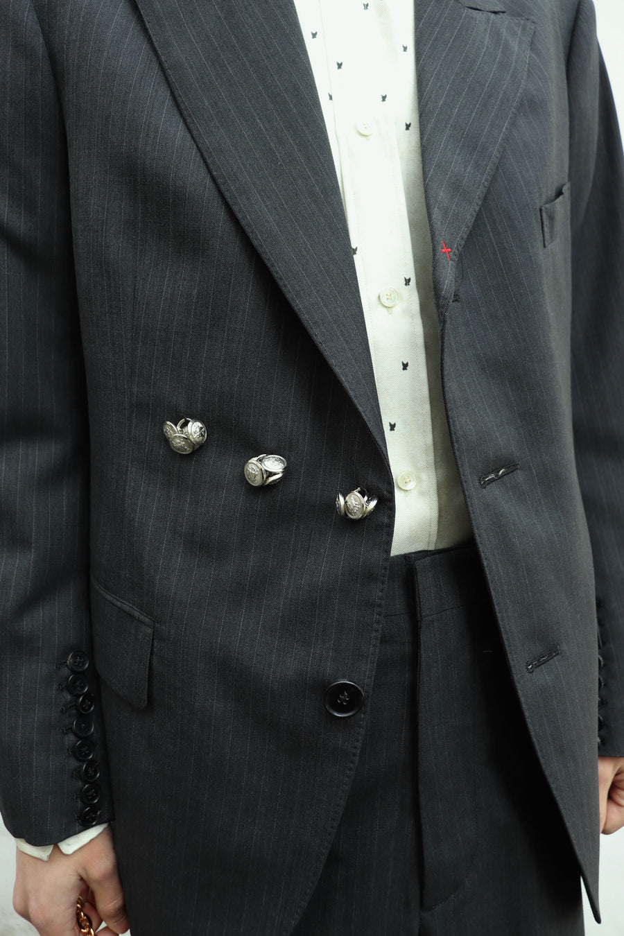 MASU(エムエーエスユー)のRED BAR TACK TAILORED JACKET BLACKの通販