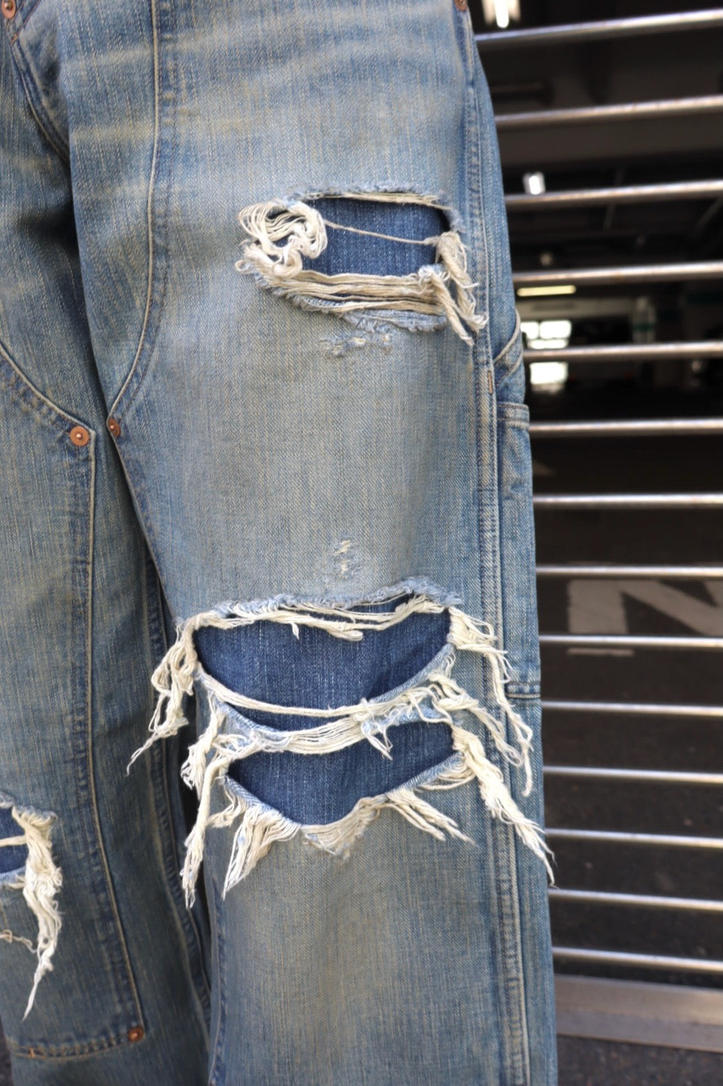 SUGARHILL(シュガーヒル)のDESTRESSED MODERN DENIM PAINTERの通販