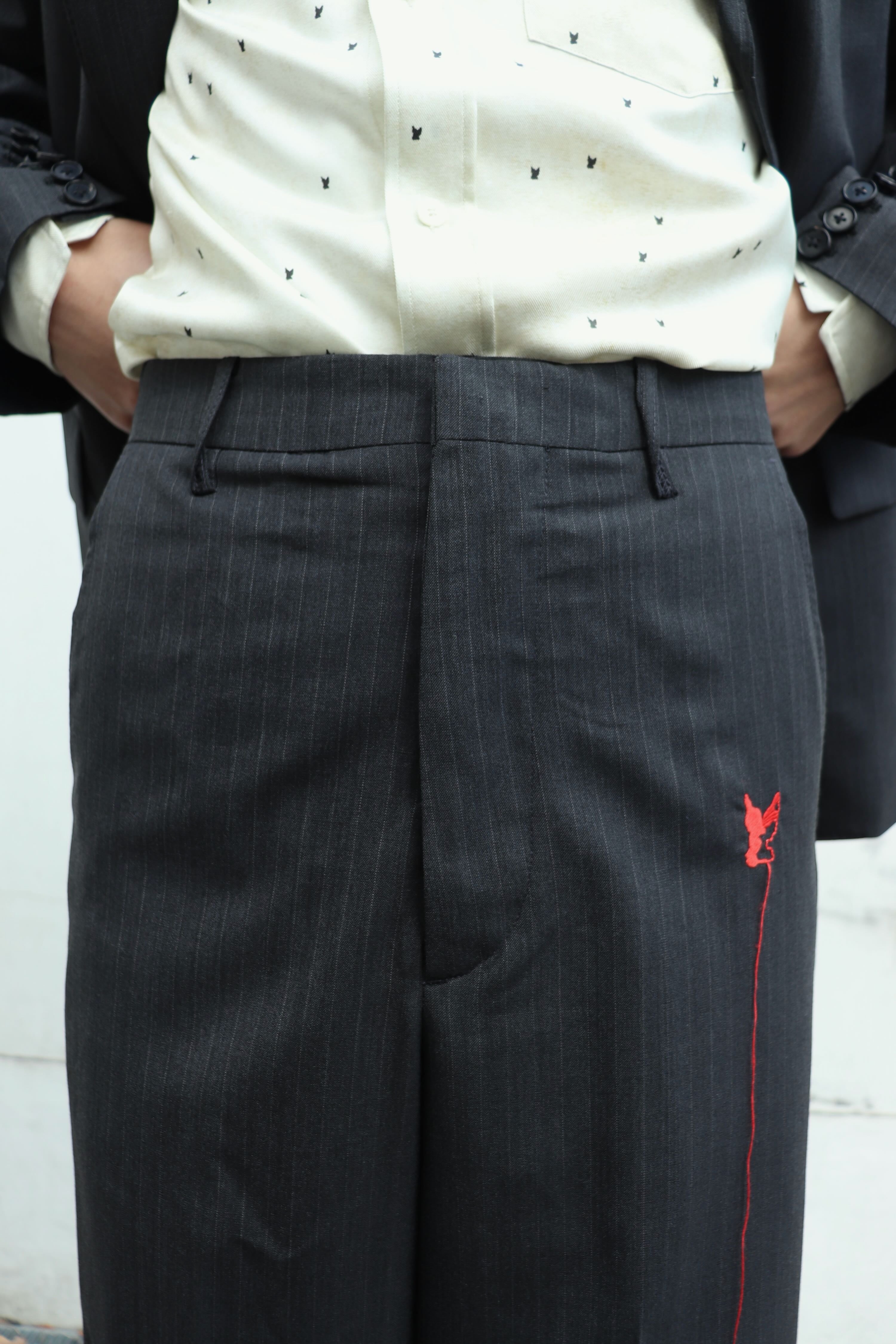 MASU(エムエーエスユー)のRED ANGEL WIDE TROUSERS BLACKの通販