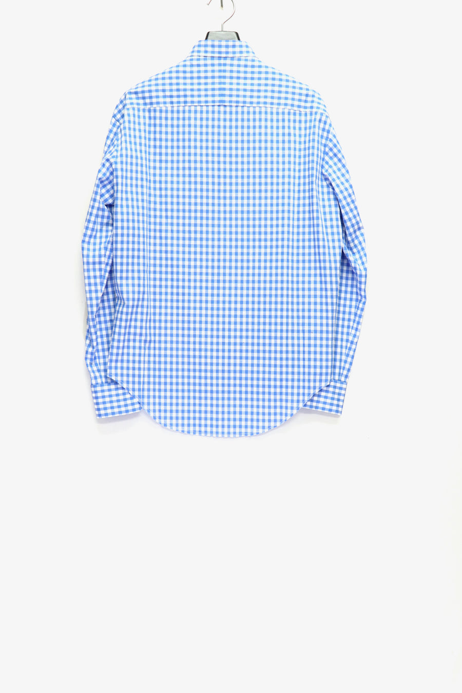 FILME FILLED  Distortion Collar  Shirt(Gingham Blue)