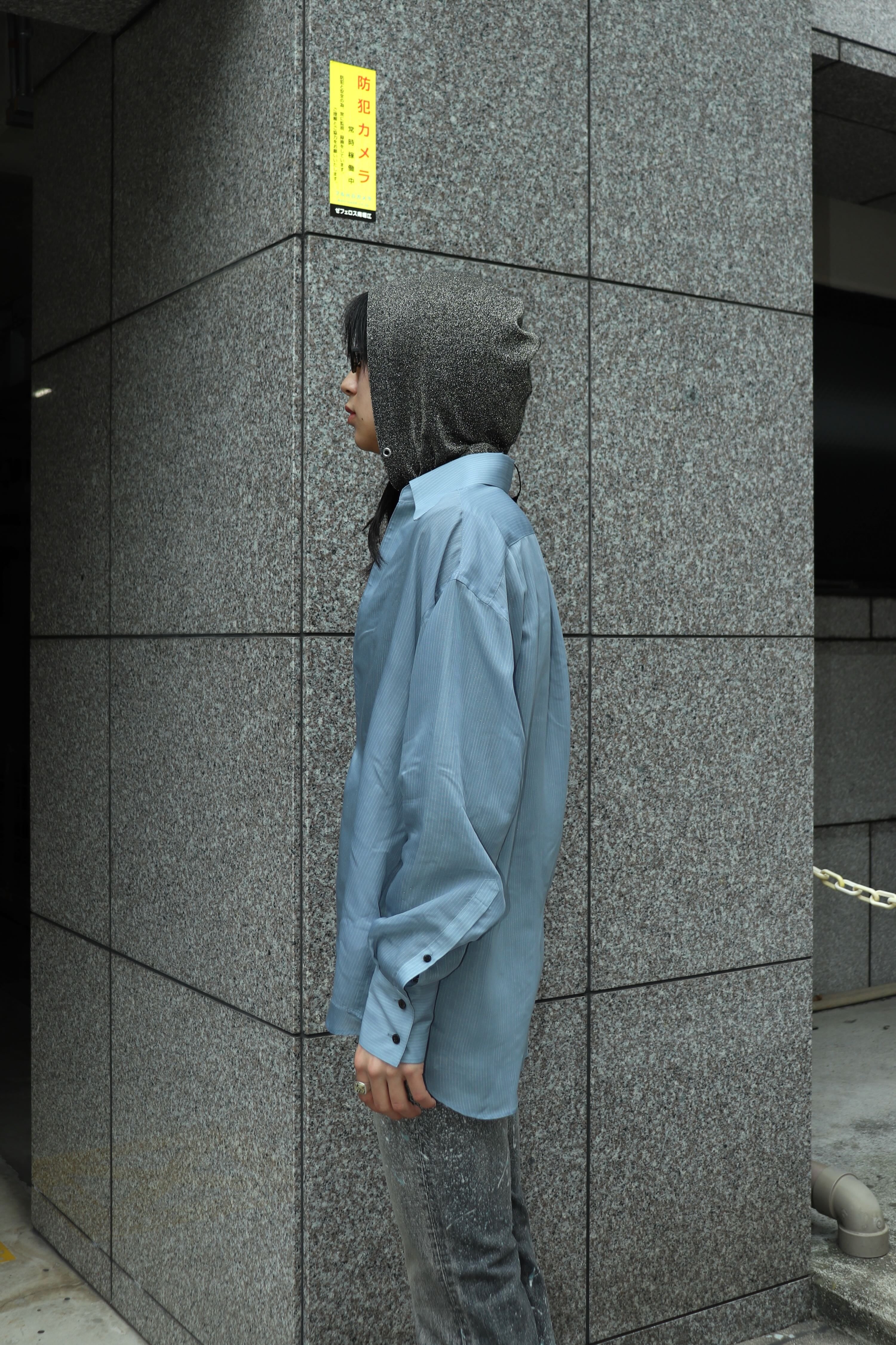 SUGARHILL(シュガーヒル)のSHEER SKIPPER SHIRT BLUE STRIPEの