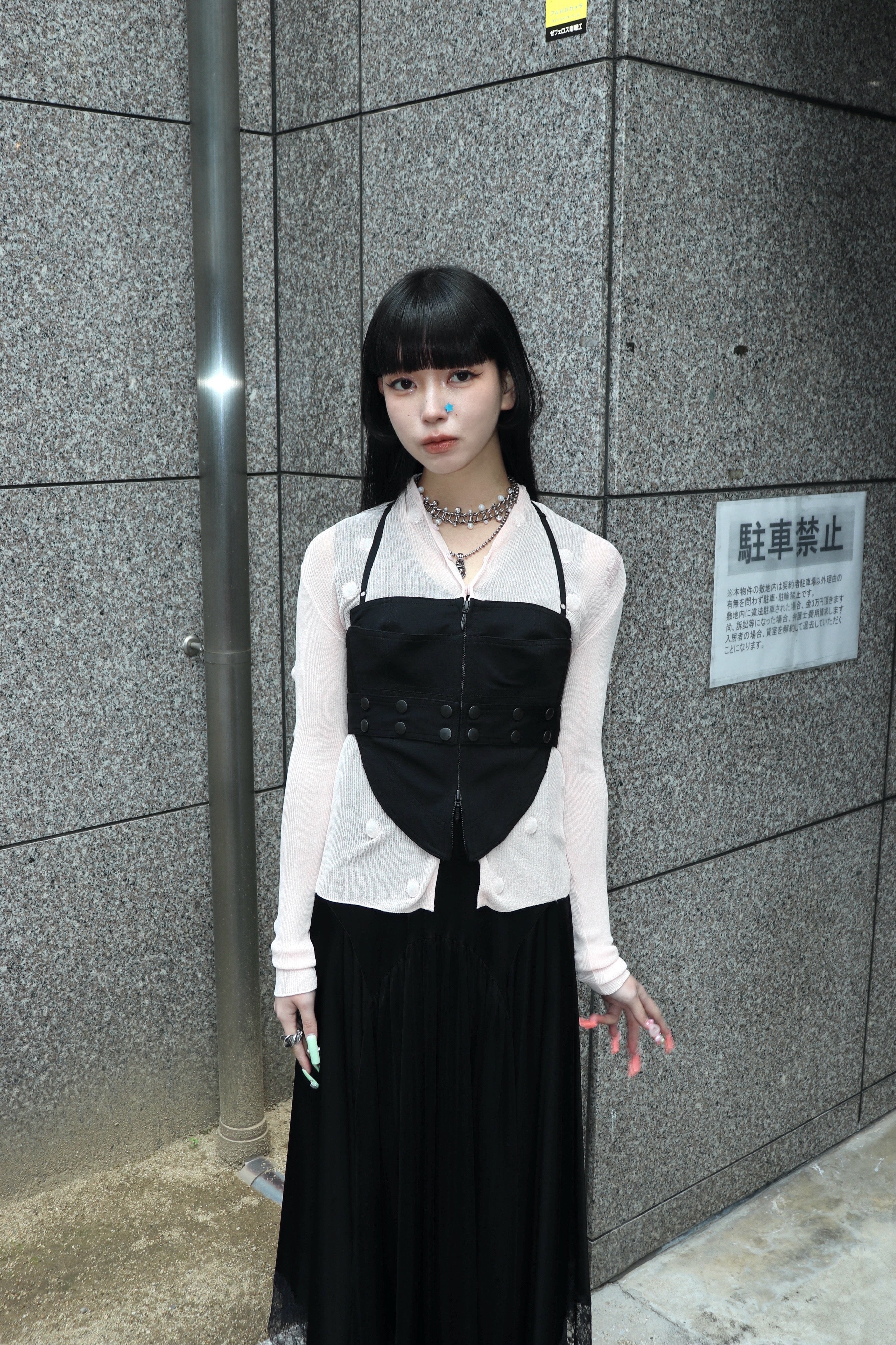 MUKCYEN ムッシャン corset コルセット mukcyen(ムッシャン)のarmor snap corset vestの通販｜PALETTE art