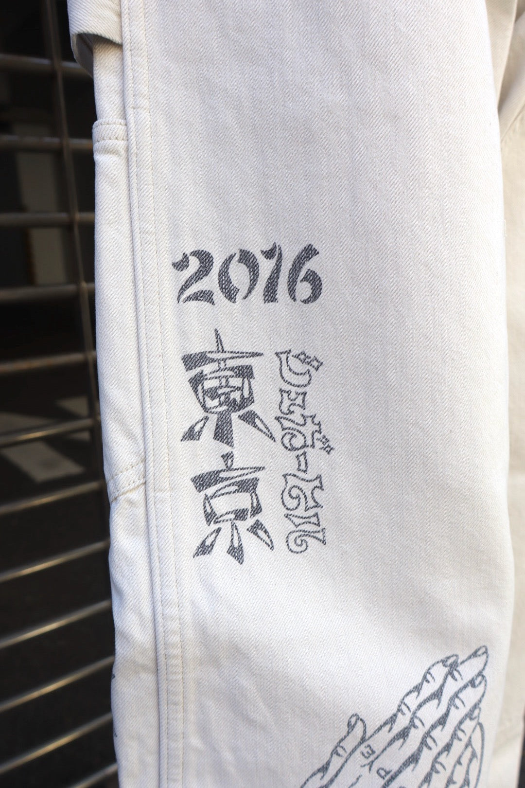 SUGARHILL(シュガーヒル)のTATTOO FLASH PRINT MODERN DENIM PAINTER