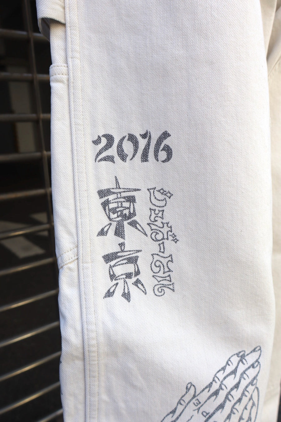 SUGARHILL(シュガーヒル)のTATTOO FLASH PRINT MODERN DENIM PAINTER