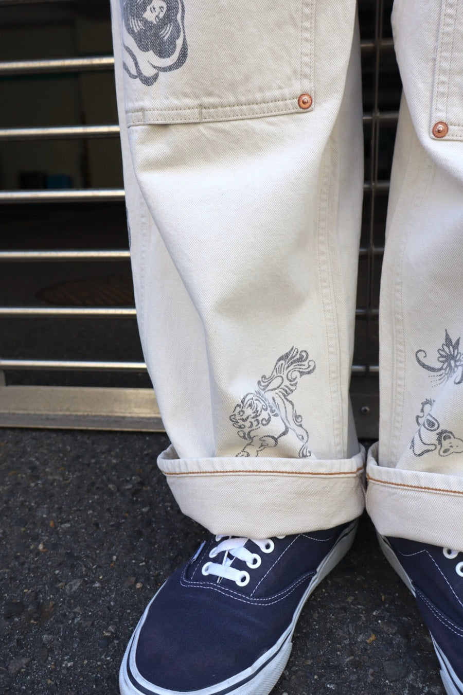 SUGARHILL(シュガーヒル)のTATTOO FLASH PRINT MODERN DENIM PAINTER