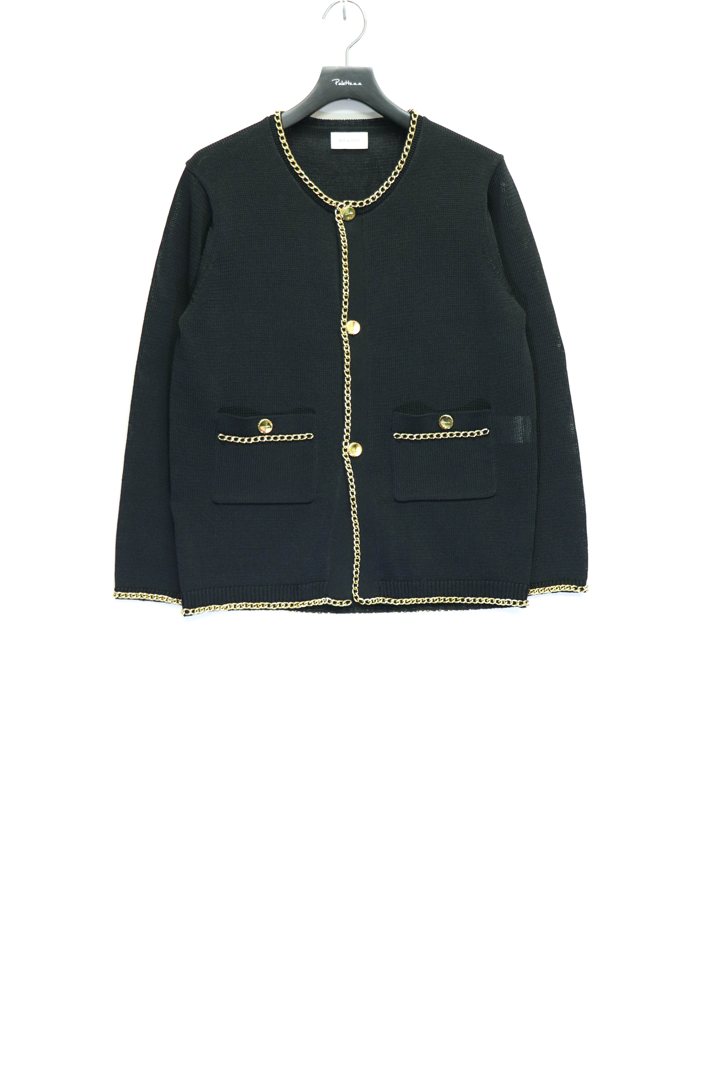 BED J.W. FORD(ベッドフォード)のChain Knit Cardiganの通販｜PALETTE
