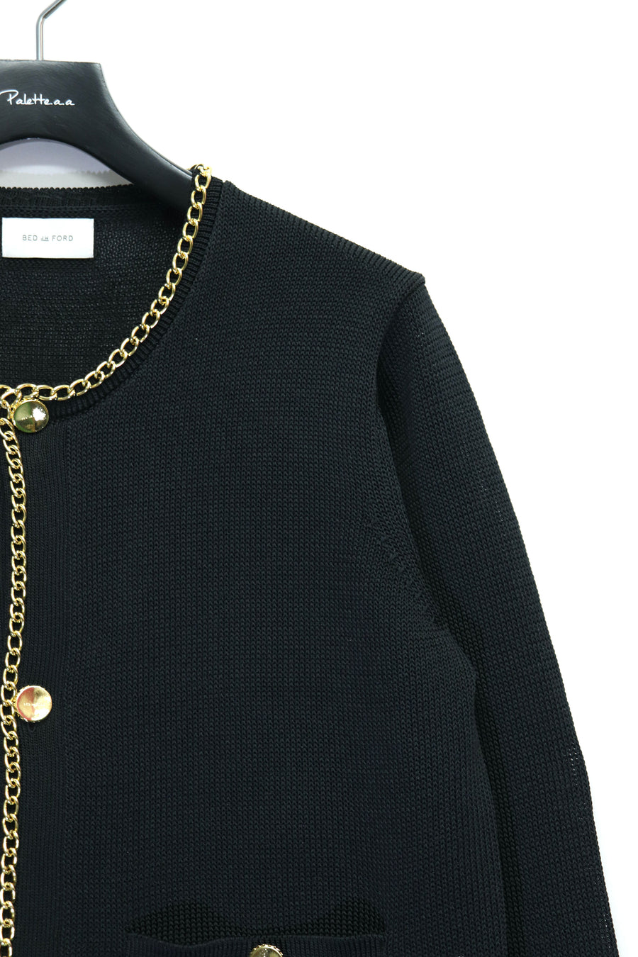 BED j.w. FORD  Chain Knit Cardigan