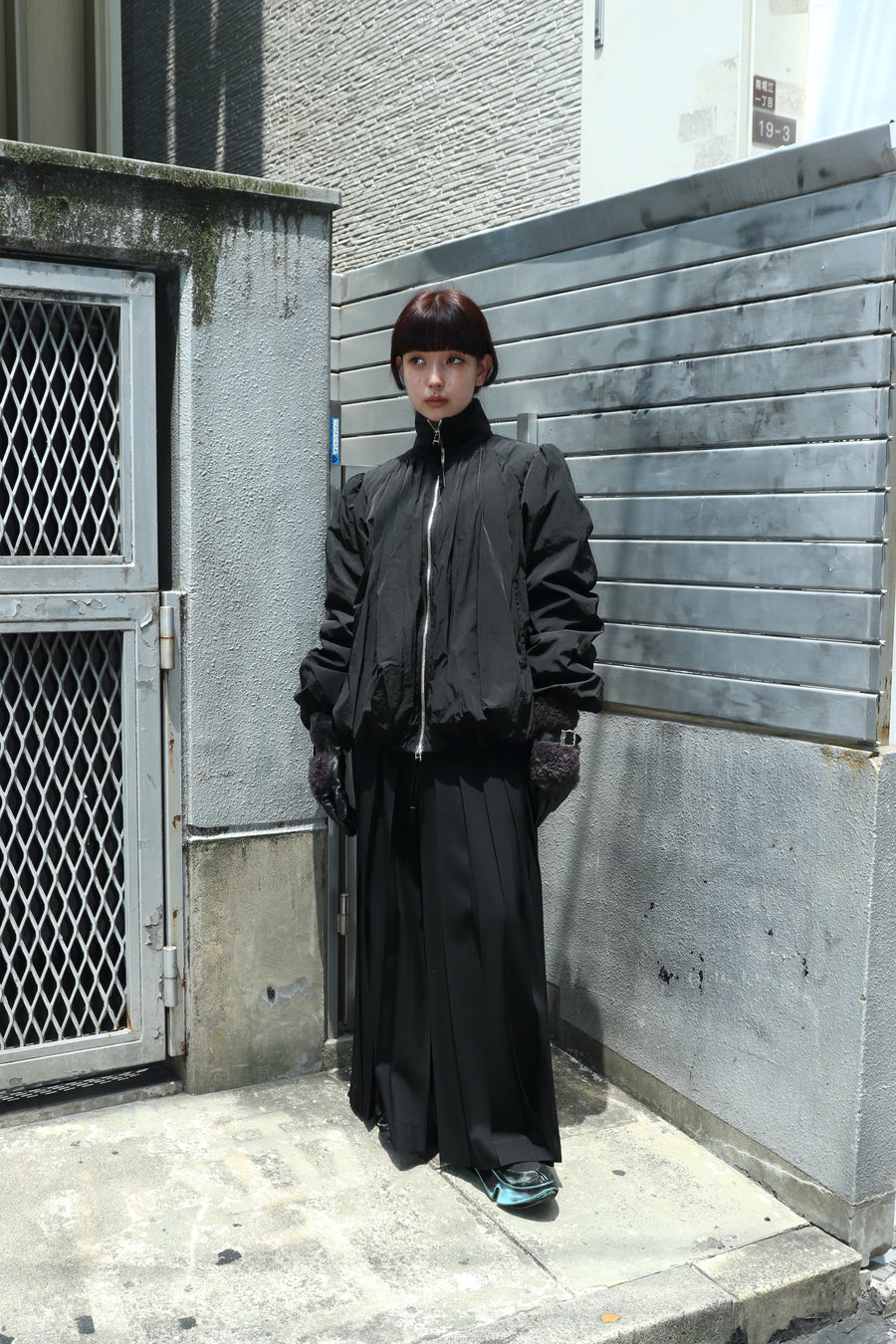 FETICO(フェティコ)のWOOL BOA-TRIM LEATHER GLOVESの通販｜PALETTE