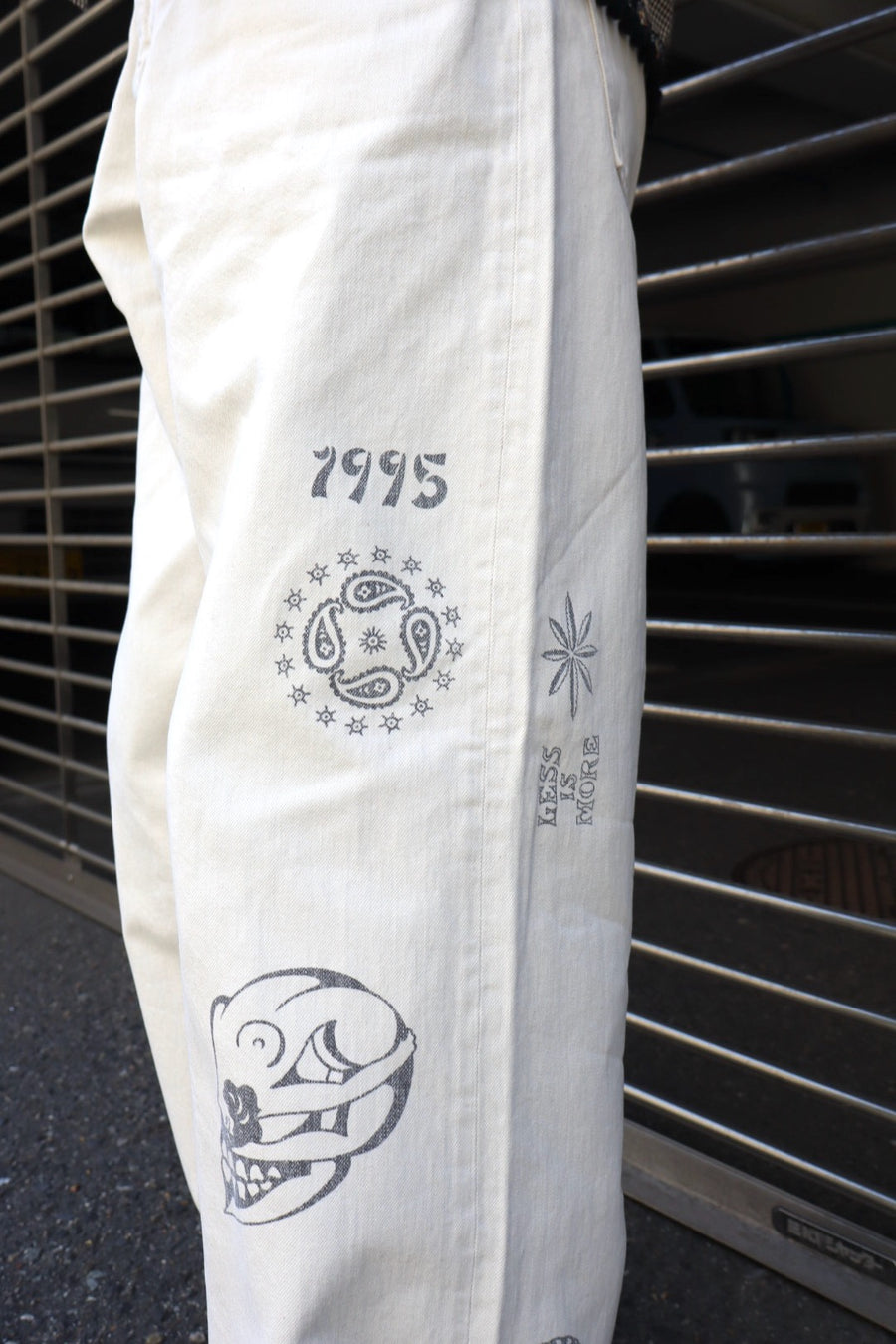 SUGARHILL(シュガーヒル)のTATTOO FLASH PRINT MODERN DENIM WIDE CUT