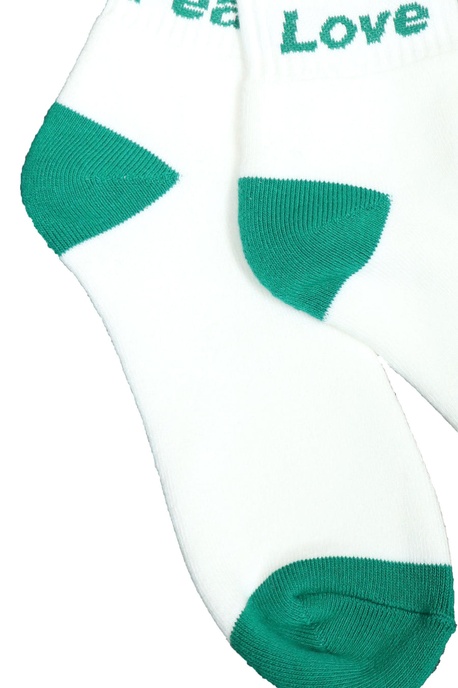 BRU NA BOINNE  Pile Socks Love&Peace(WHITE)