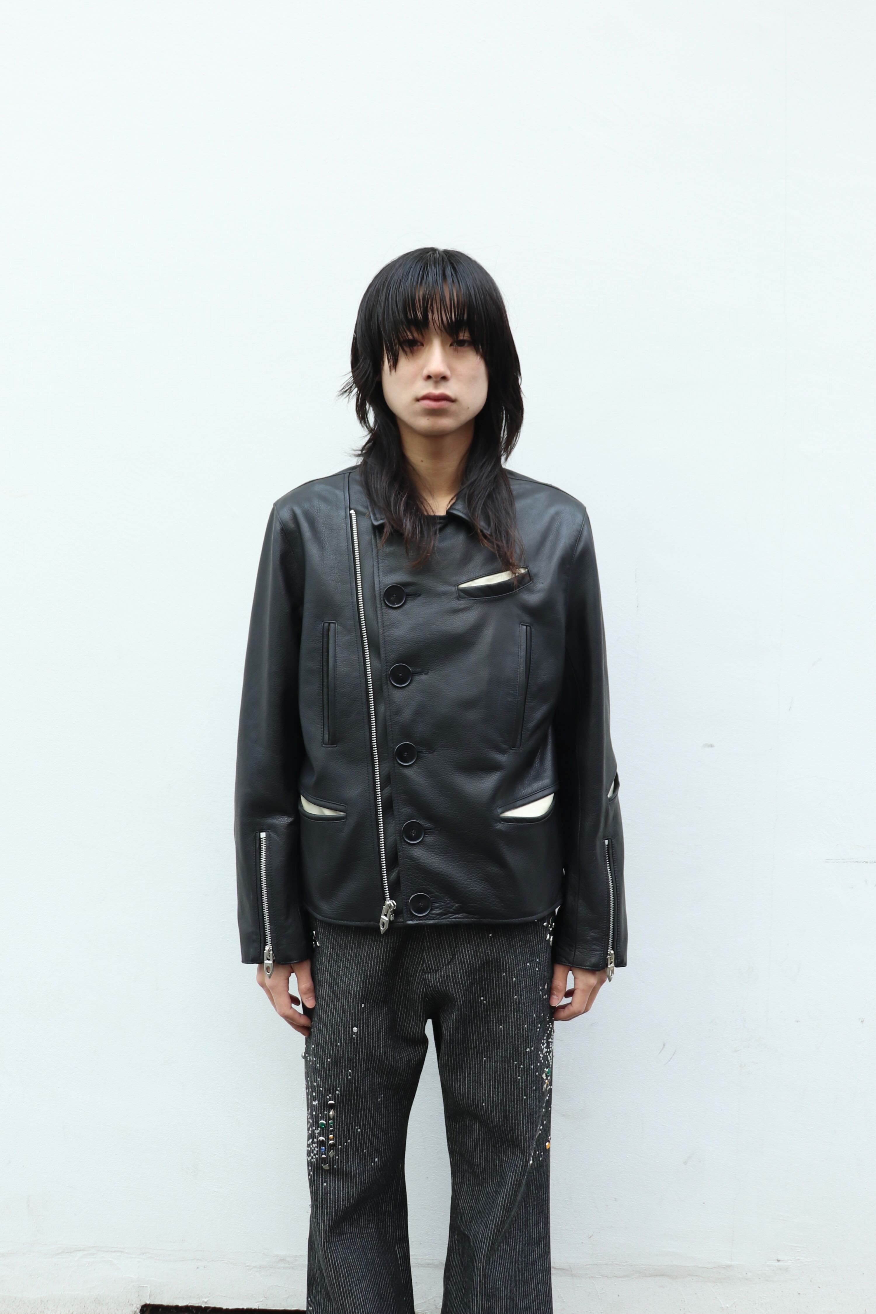 MASU(エムエーエスユー)のMOTORCYCLE LEATHER JACKETの通販｜PALETTE