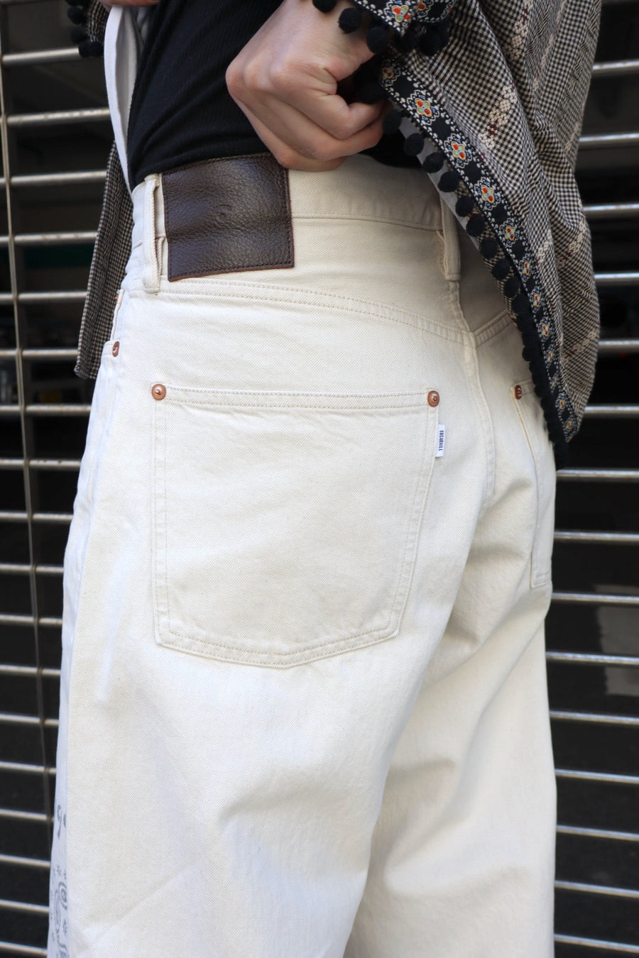 SUGARHILL(シュガーヒル)のTATTOO FLASH PRINT MODERN DENIM WIDE CUT