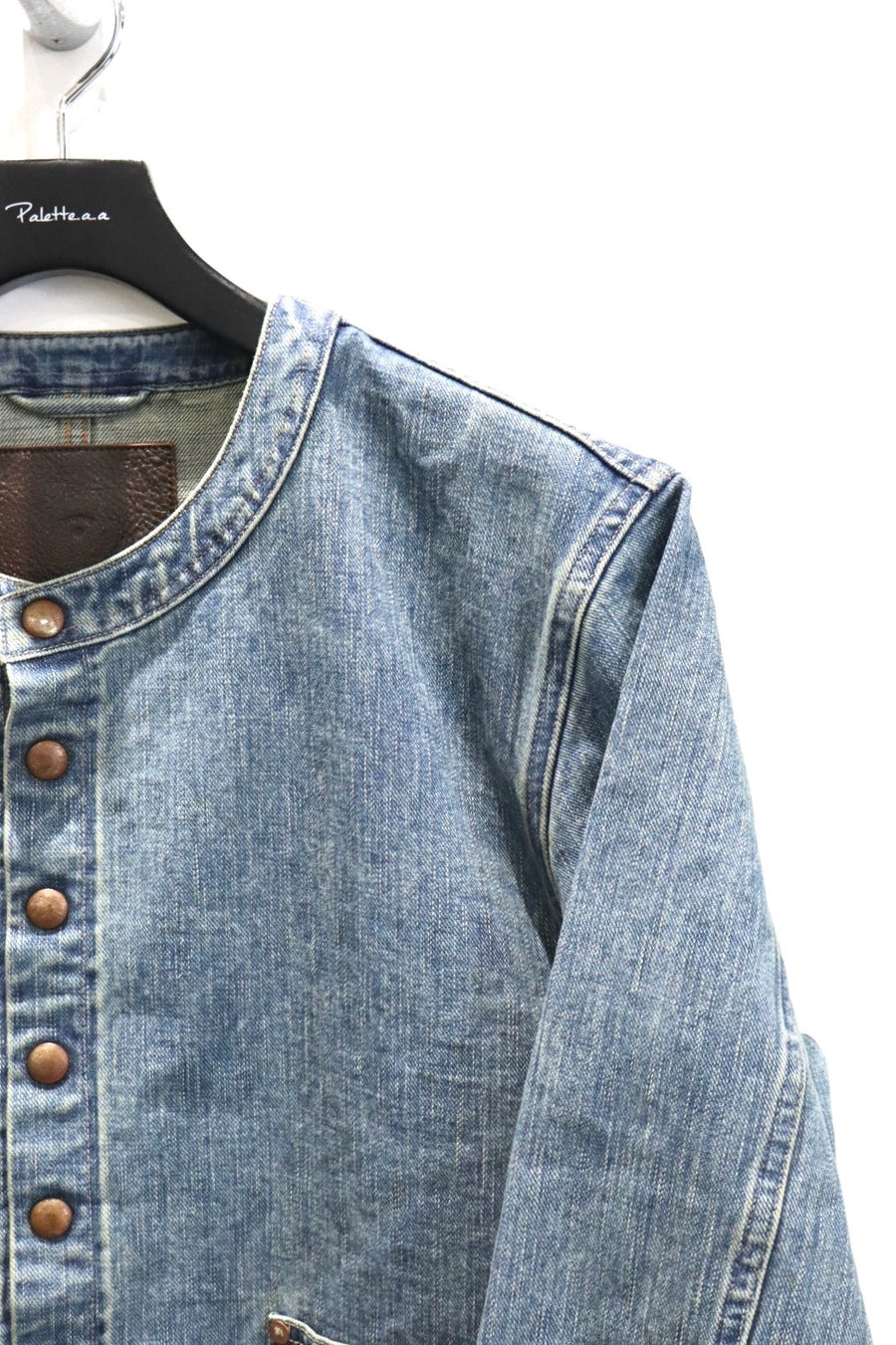 SUGARHILL(シュガーヒル)のFADED BUTTON DENIM JACKET FADED INDIGOの