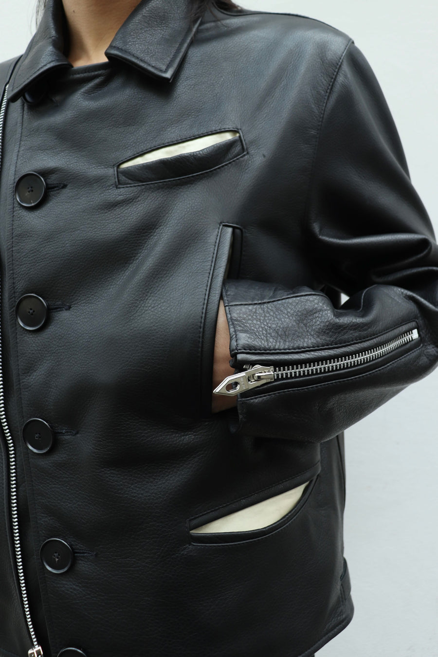 MASU(エムエーエスユー)のMOTORCYCLE LEATHER JACKETの通販｜PALETTE