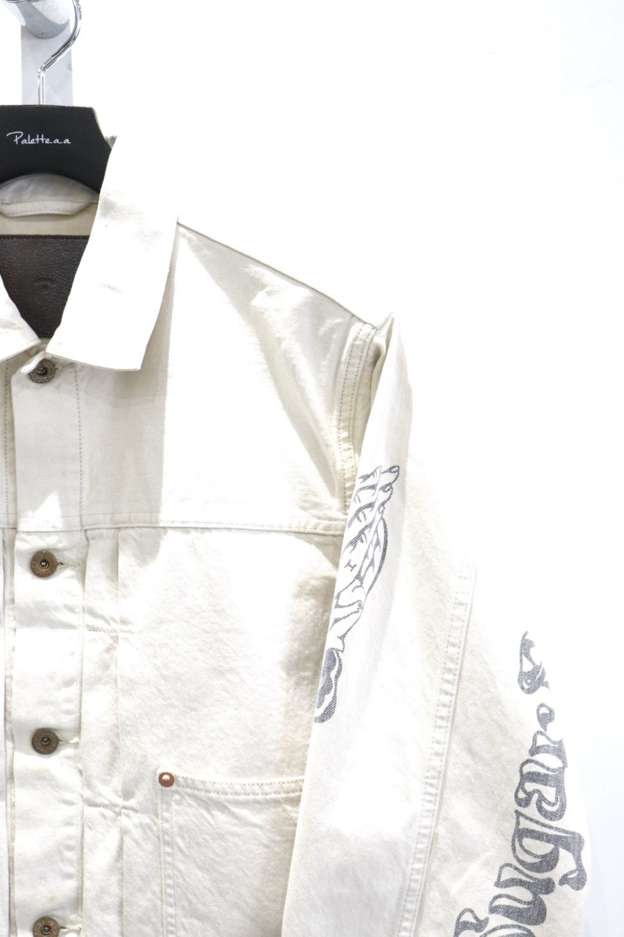 SUGARHILL(シュガーヒル)のTATTOO FLASH PRINT DENIM JACKET ECRUの