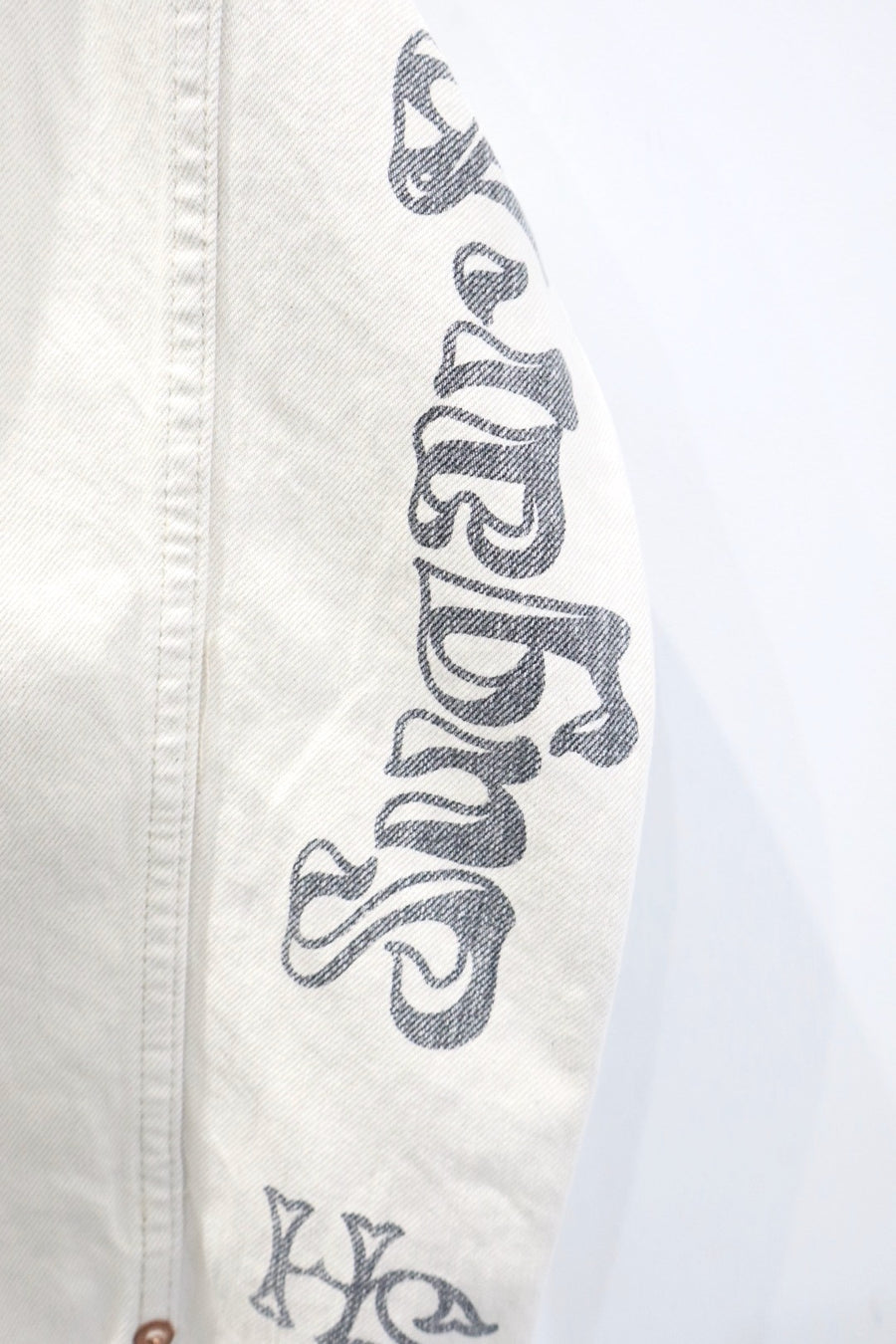 せ*）様 シュガーヒル TATTOO FLASH PRINT DENIM JAC SUGARHILL(シュガーヒル)のTATTOO FLASH PRINT DENIM JACKET ECRUの