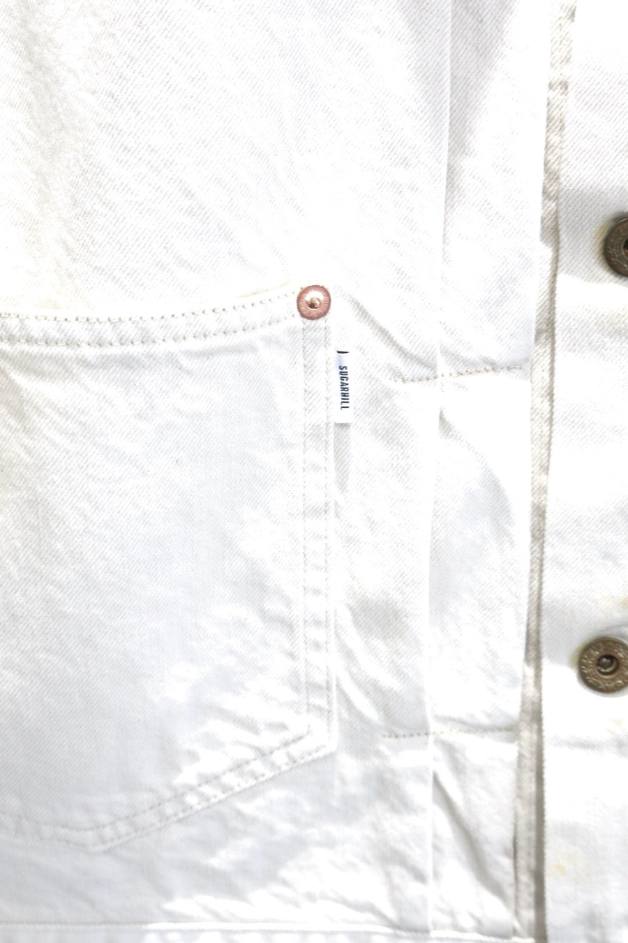 SUGARHILL(シュガーヒル)のTATTOO FLASH PRINT DENIM JACKET ECRUの