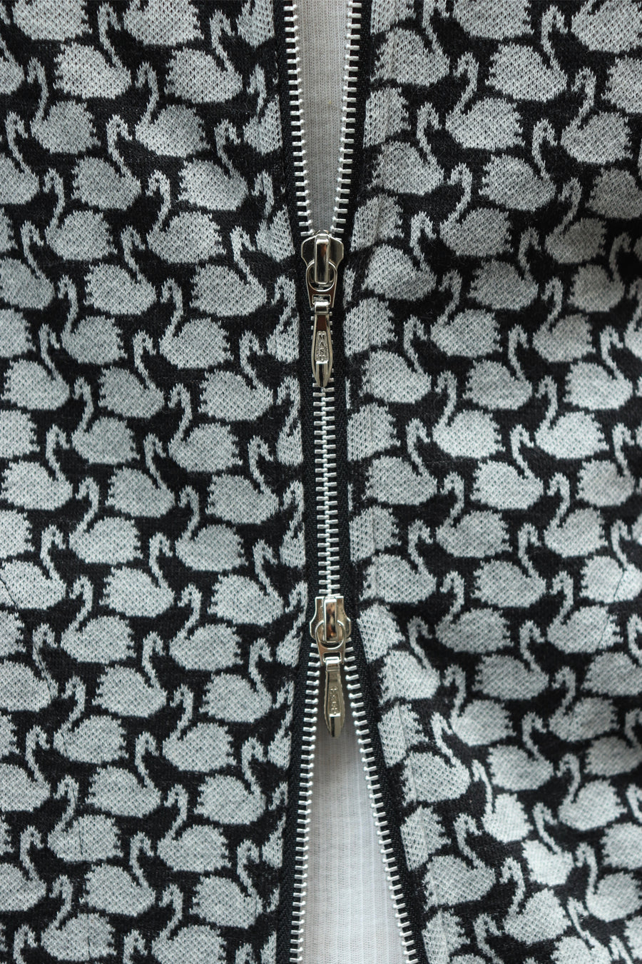 MASU  SWAN MONOGRAM TRACK JACKET